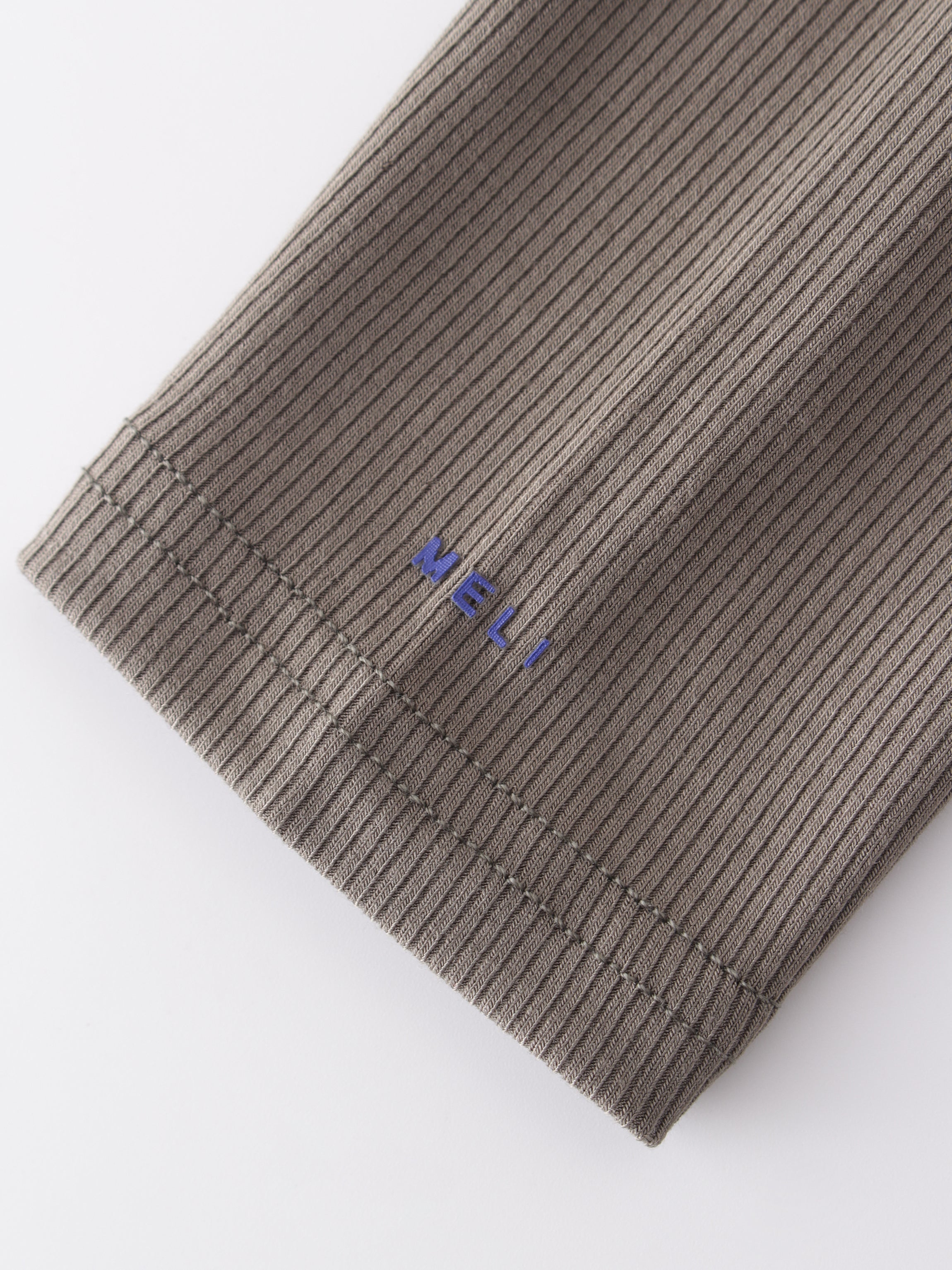 Crew Ribbed Dolman-Olive