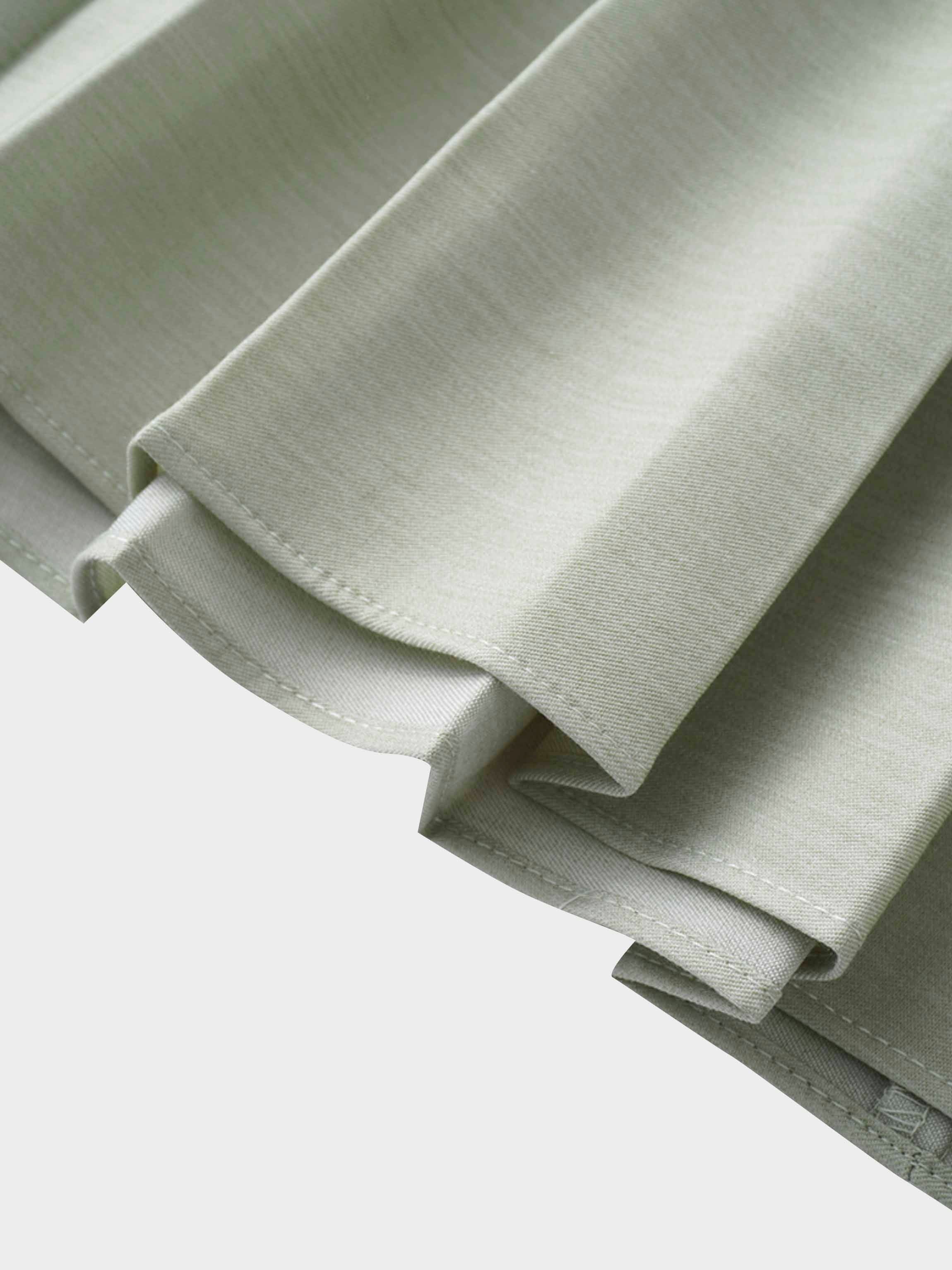 PLEATED SKIRT 37"-SAGE GREEN