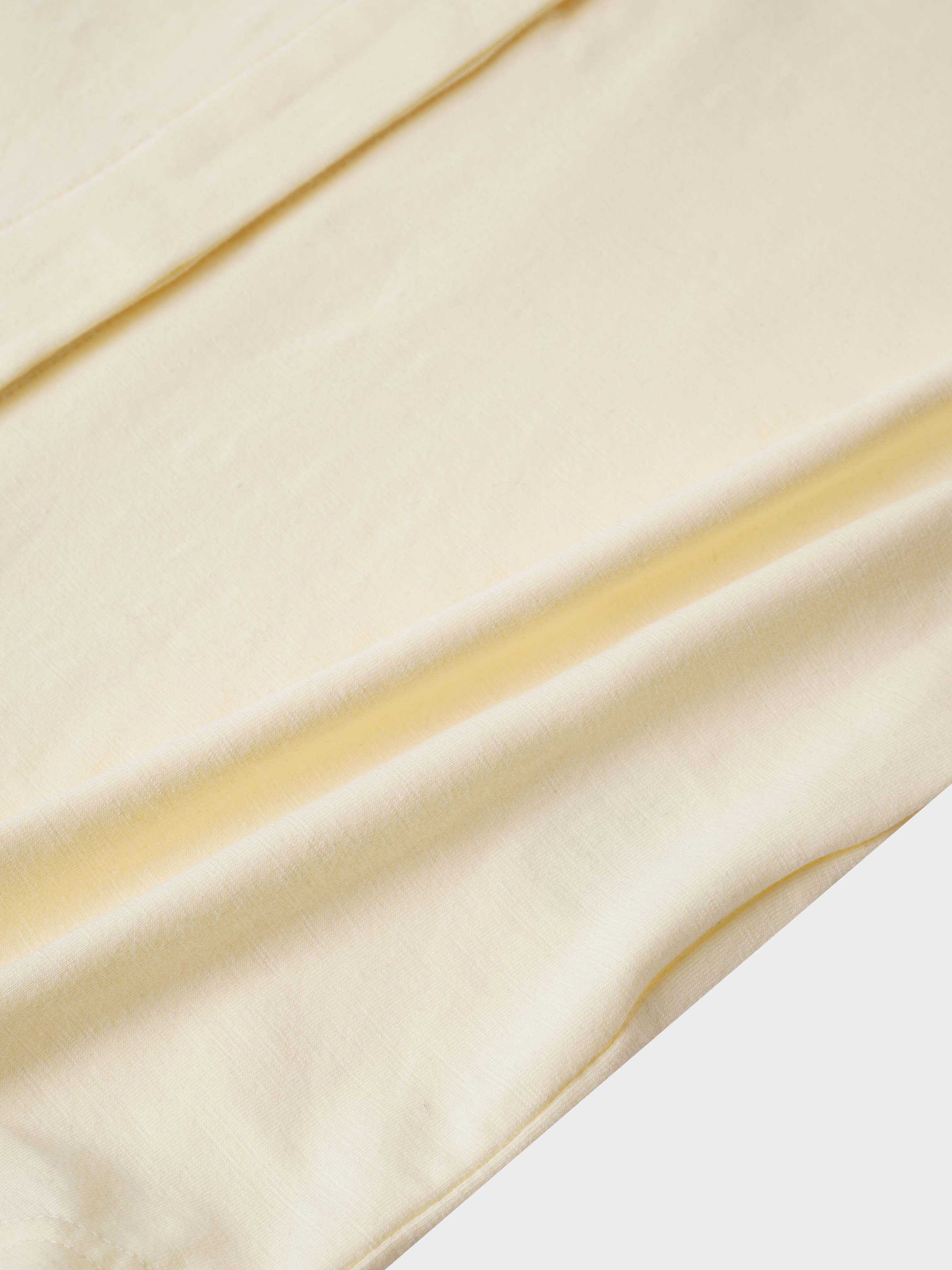 Button Down T-Shirt Blouse-Yellow