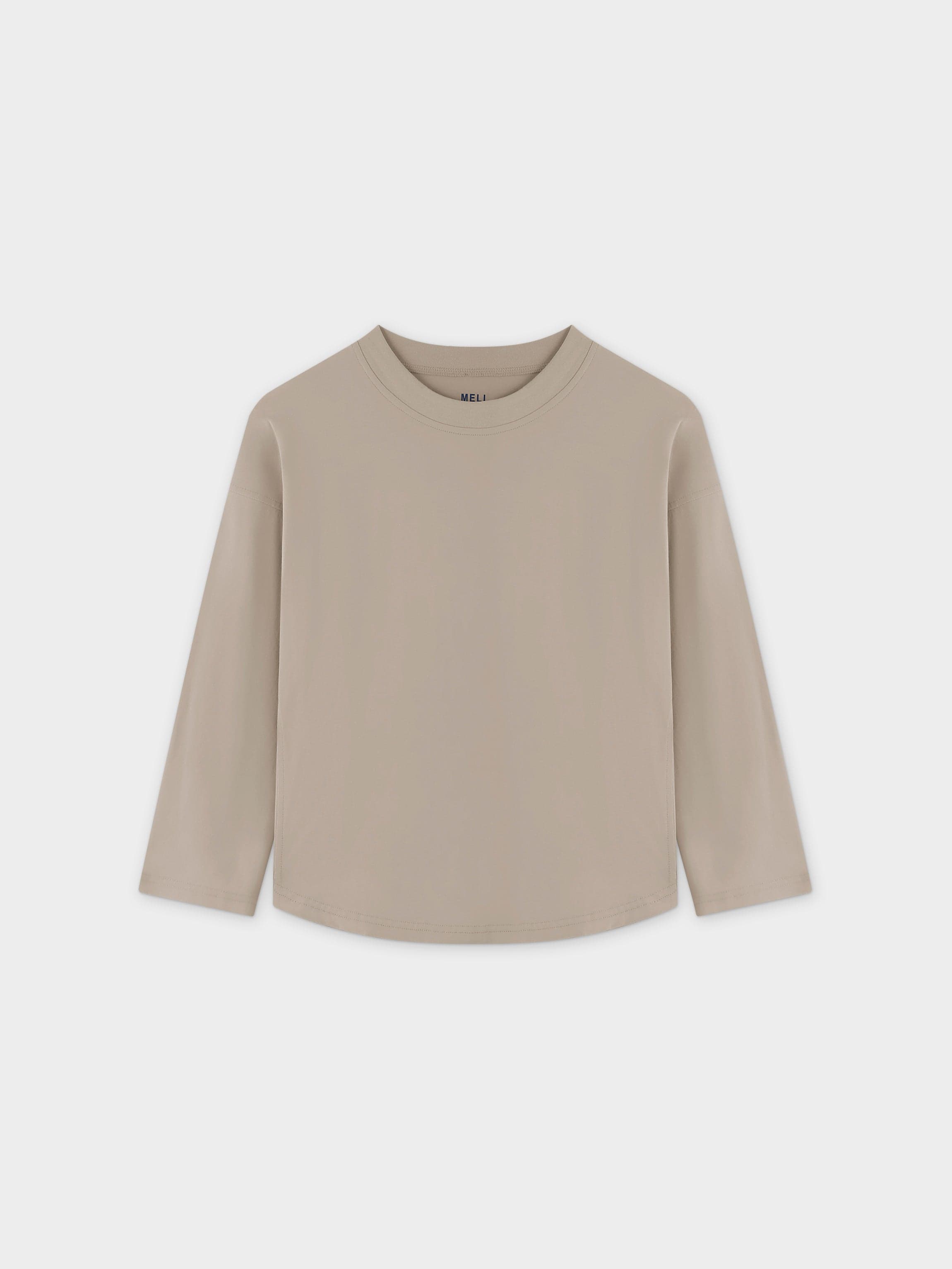 OVERSIZED TEE-TAN