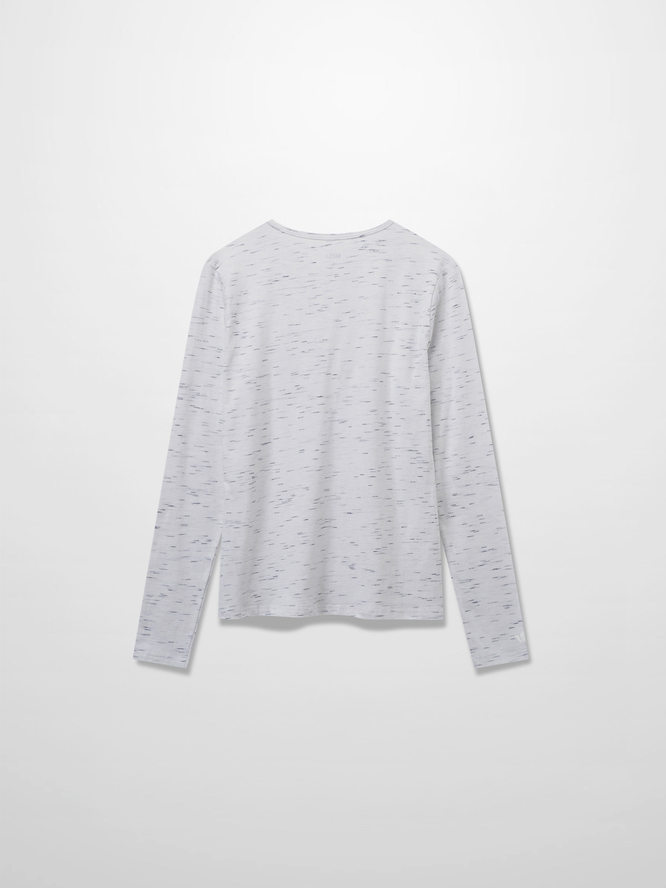 Spaced Dyed Tee-White