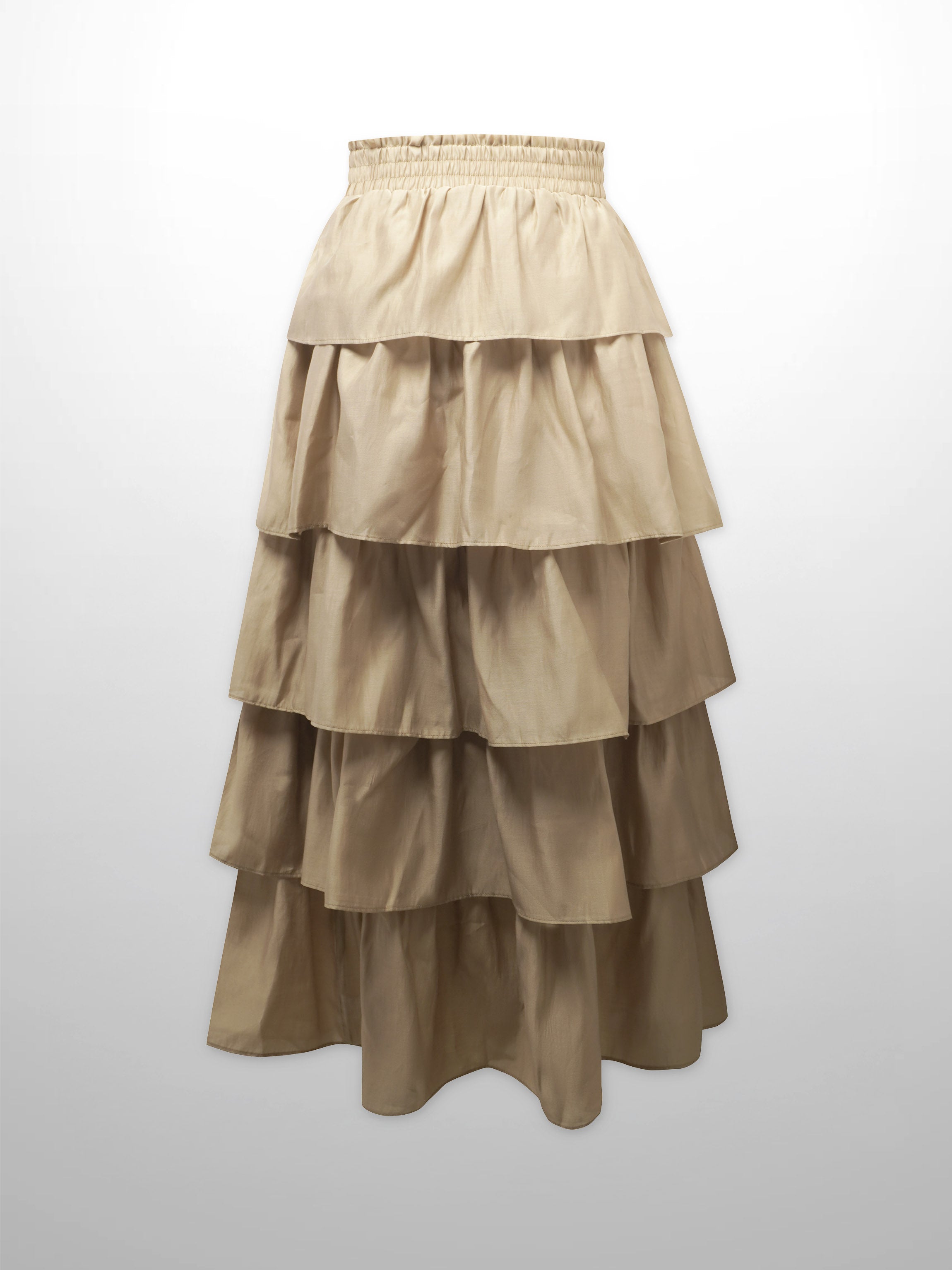 The Emme Layered Skirt-Sand