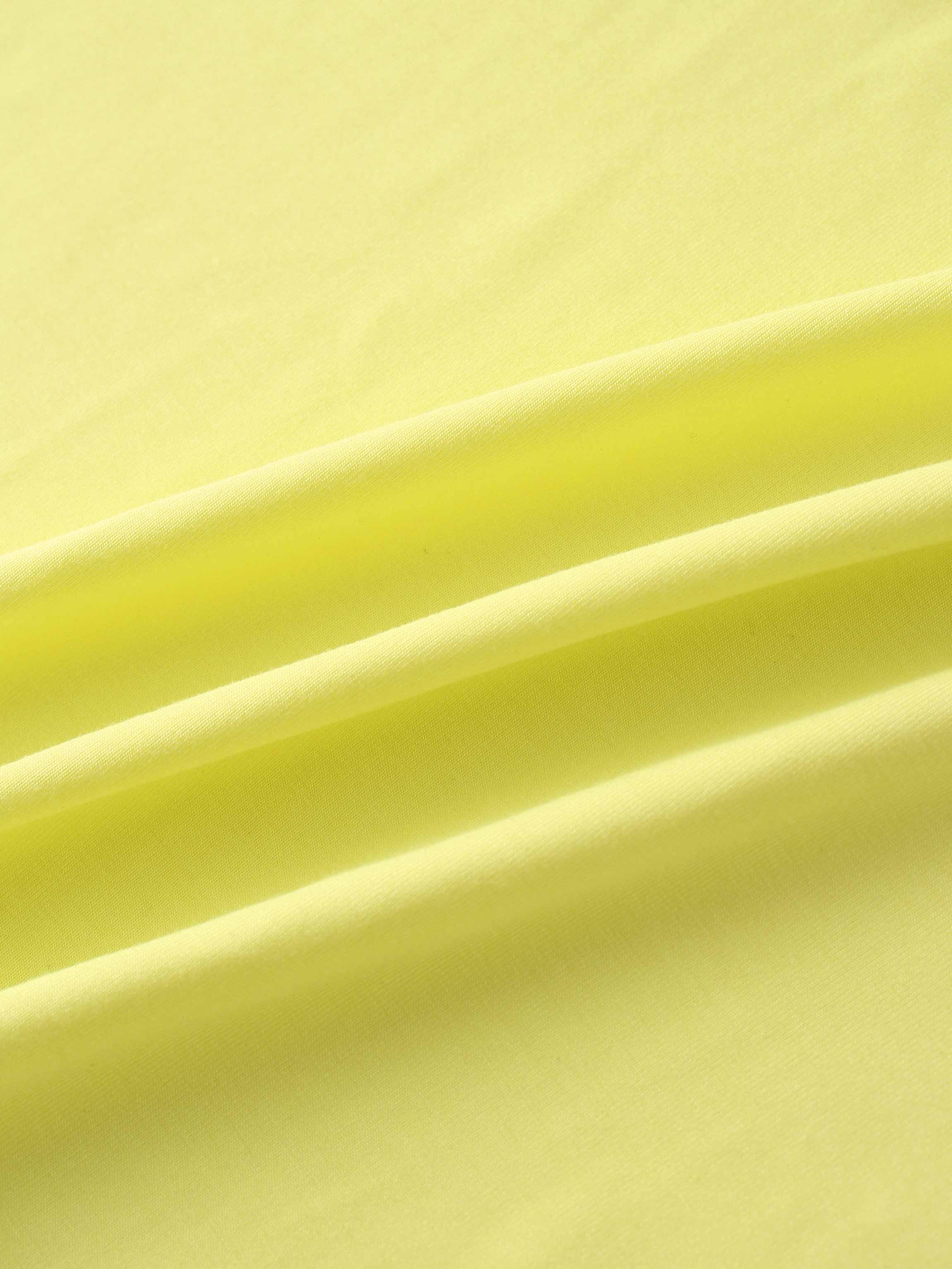 ZIP UP HOODIE-YELLOW