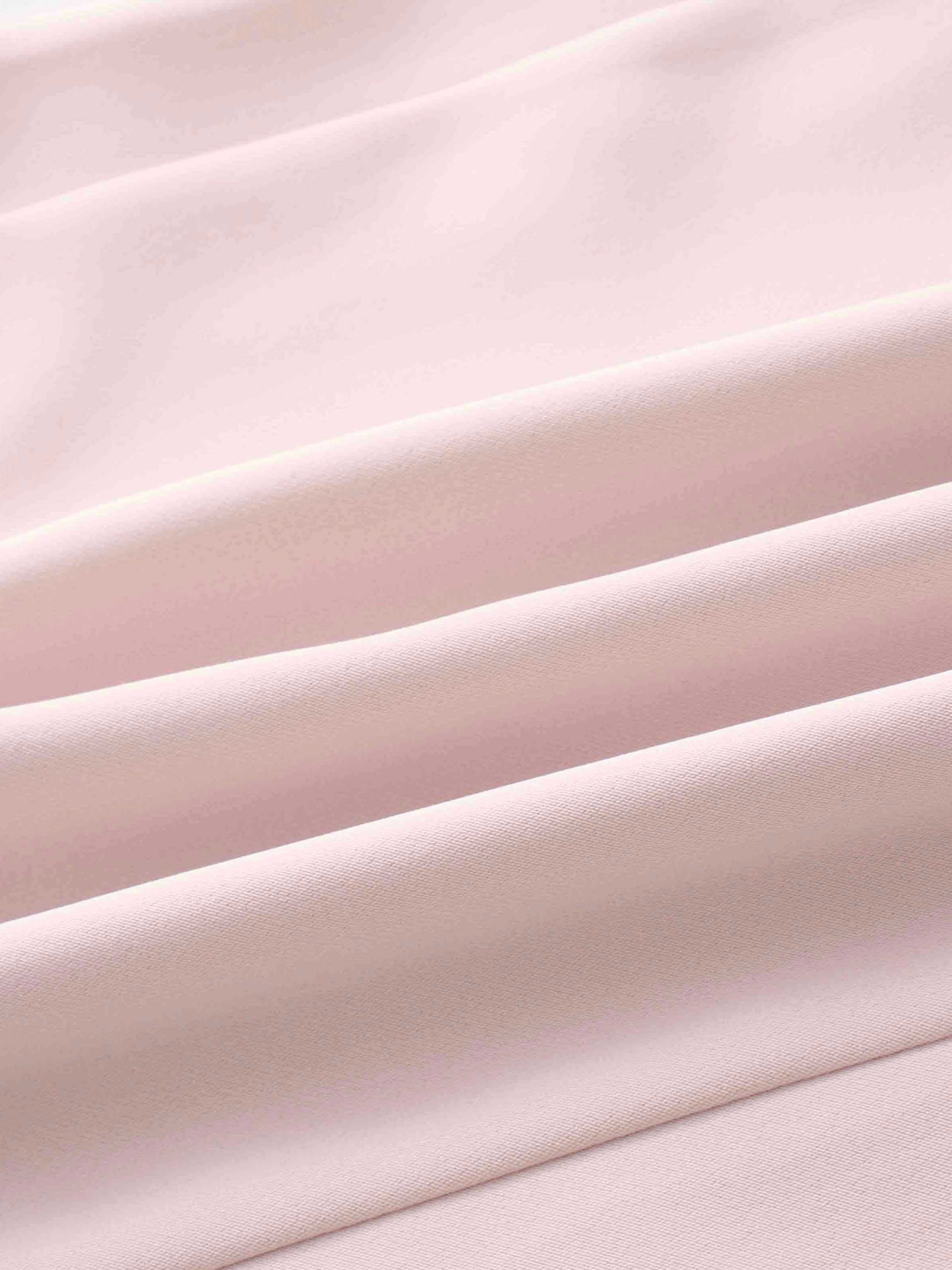 Ring Detail Faux Wrap Skirt-Mauve Pink