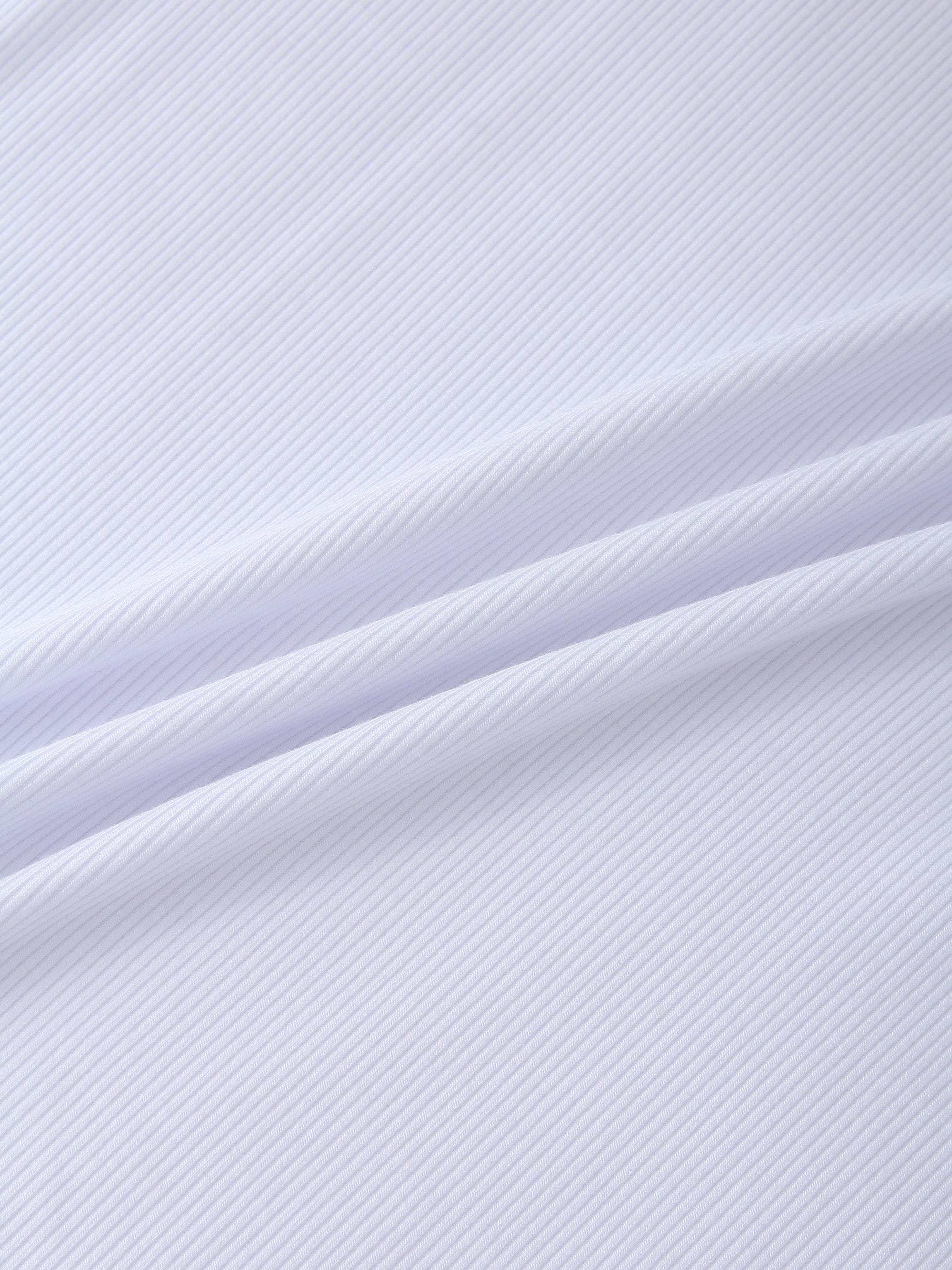 CLASSIC RIBBED CREW TEE LS-WHITE