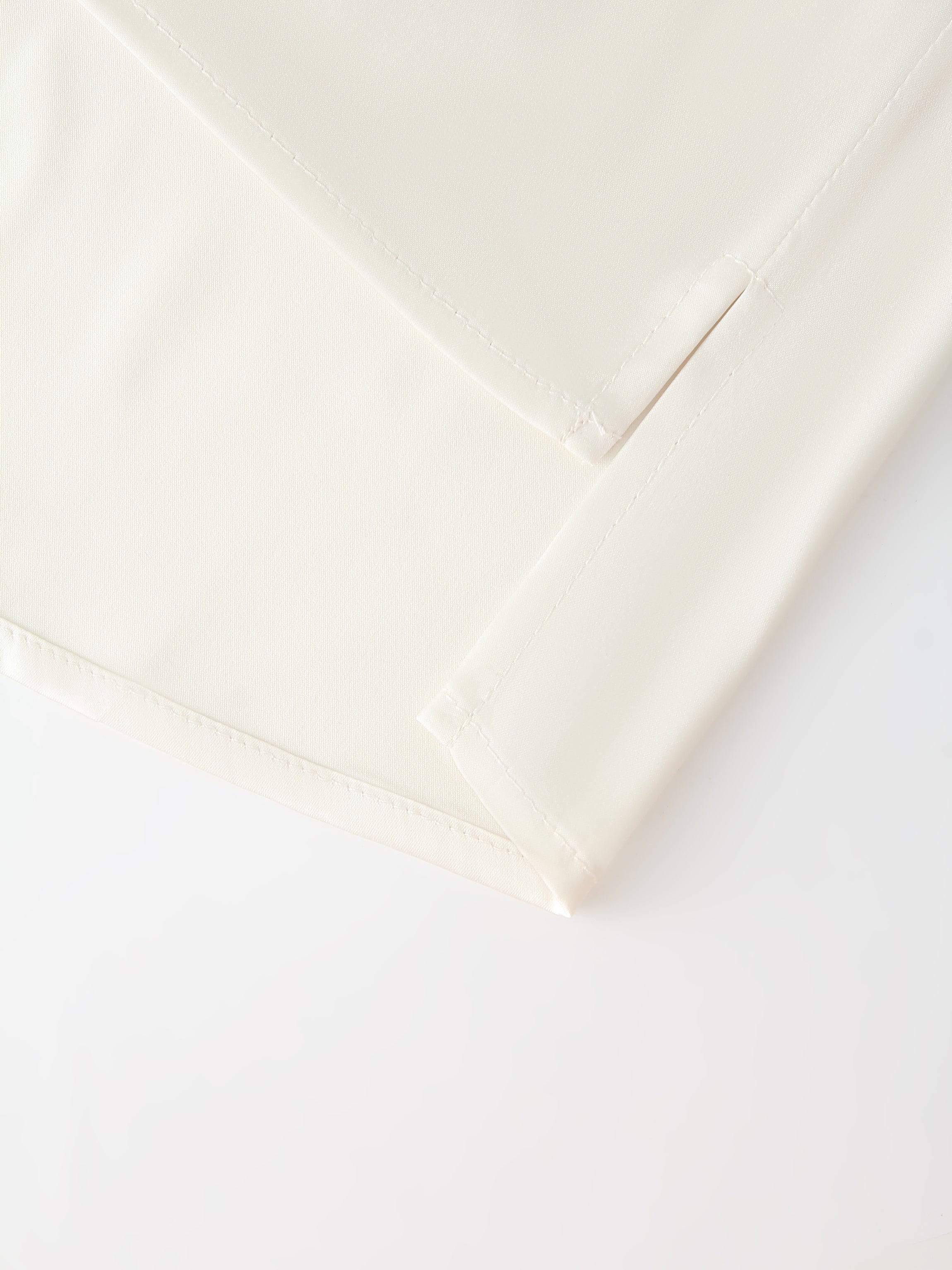 Satin Top-Ivory