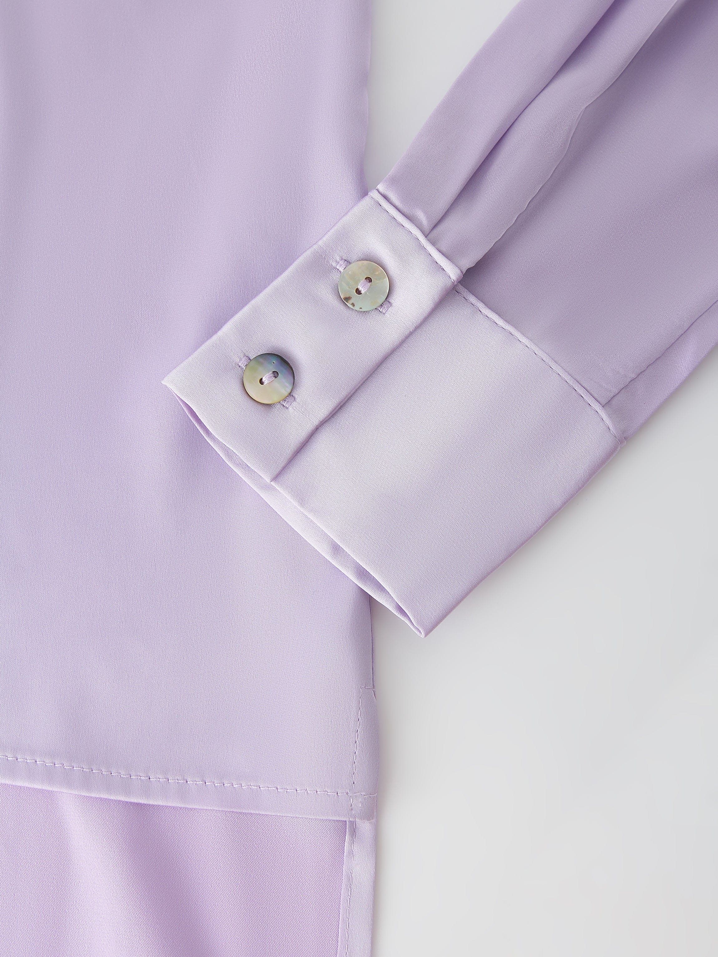 Satin Top-Lavender