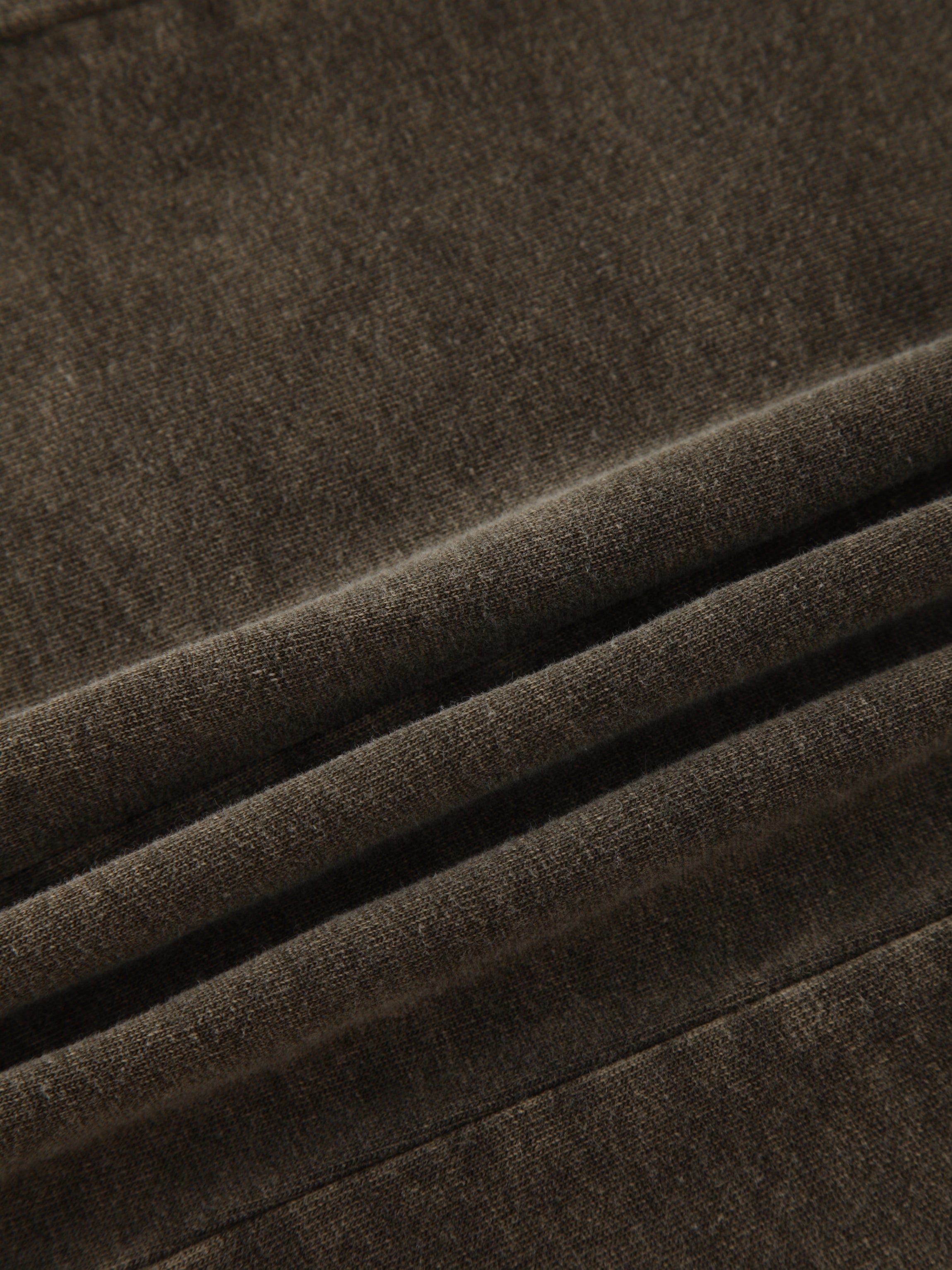 Jersey Paneled Skirt 37"-Washed Olive