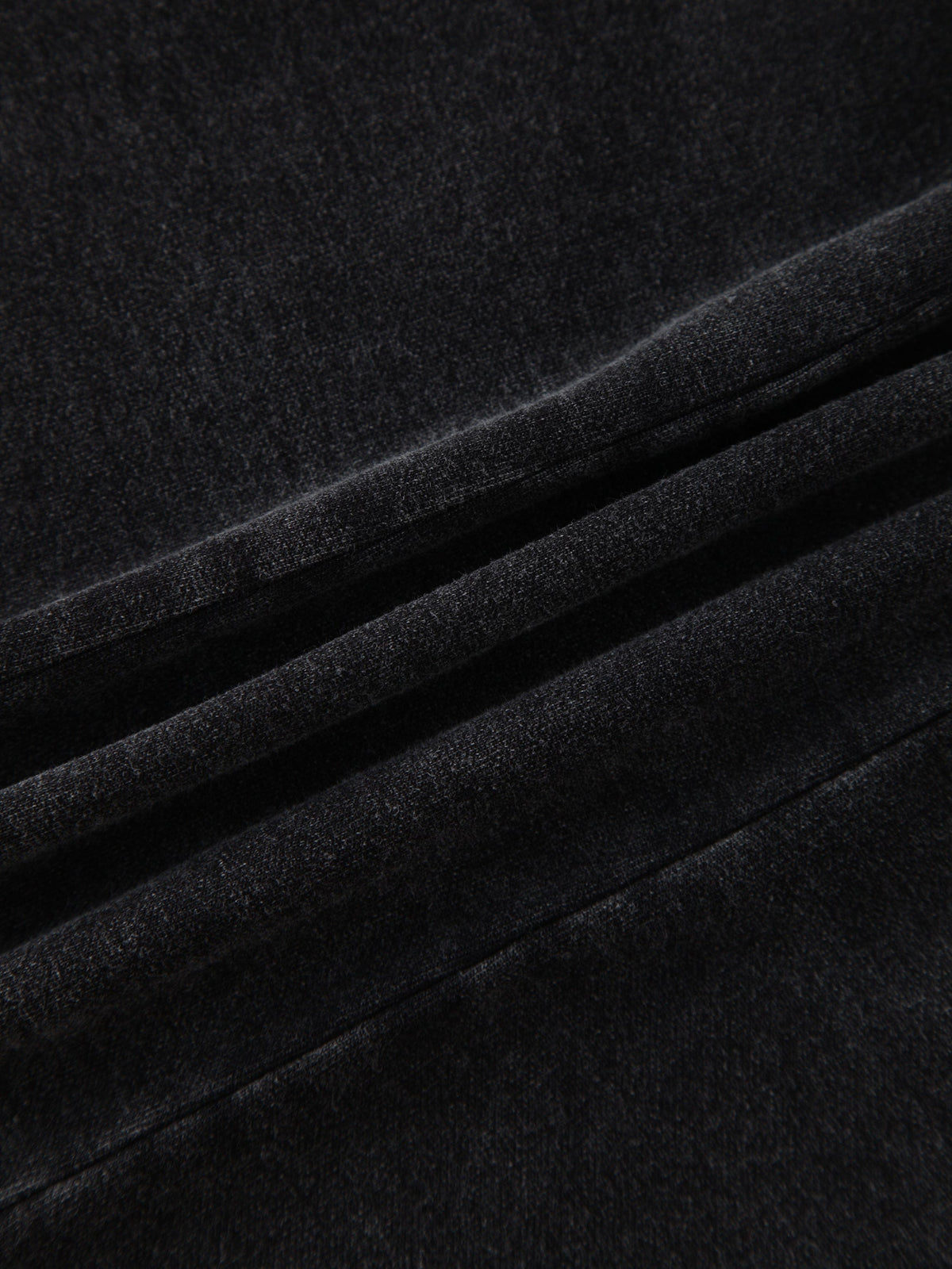 Jersey Paneled Skirt 37"-Black