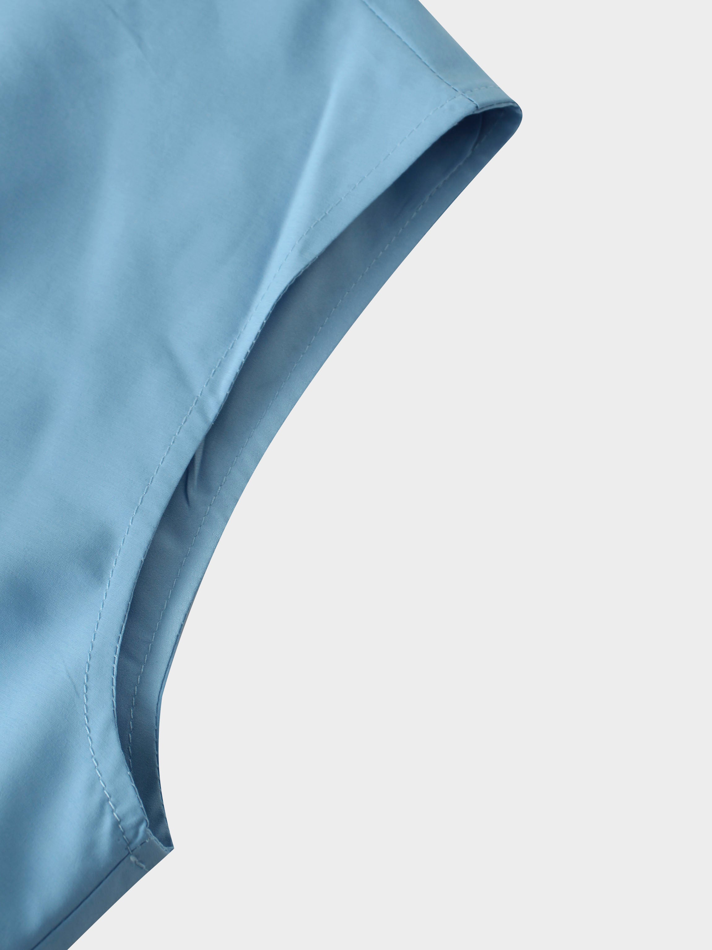 Taffeta Bubble Jumper-Sky Blue