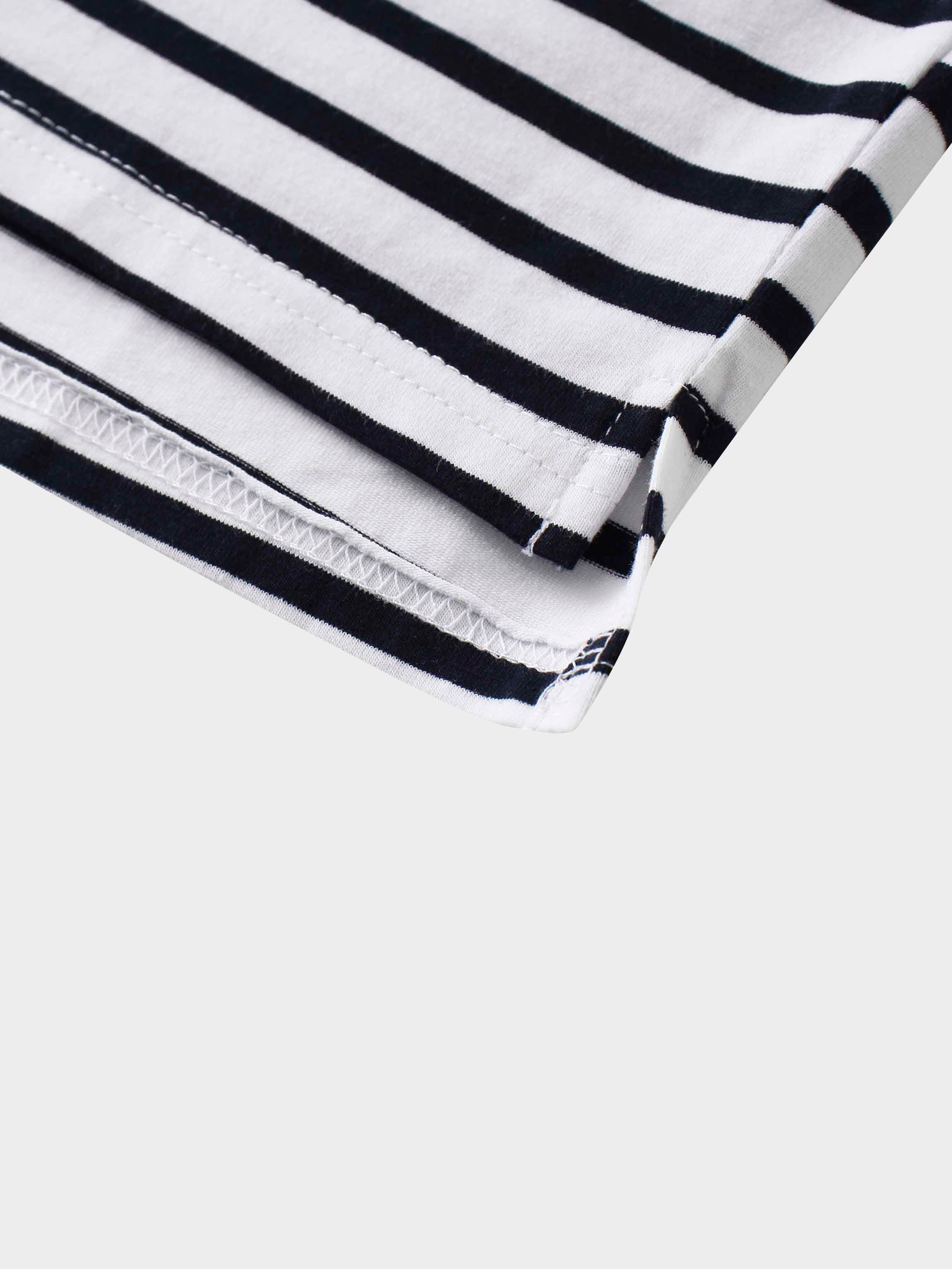 Crown Embossed T-Shirt-White/Blue