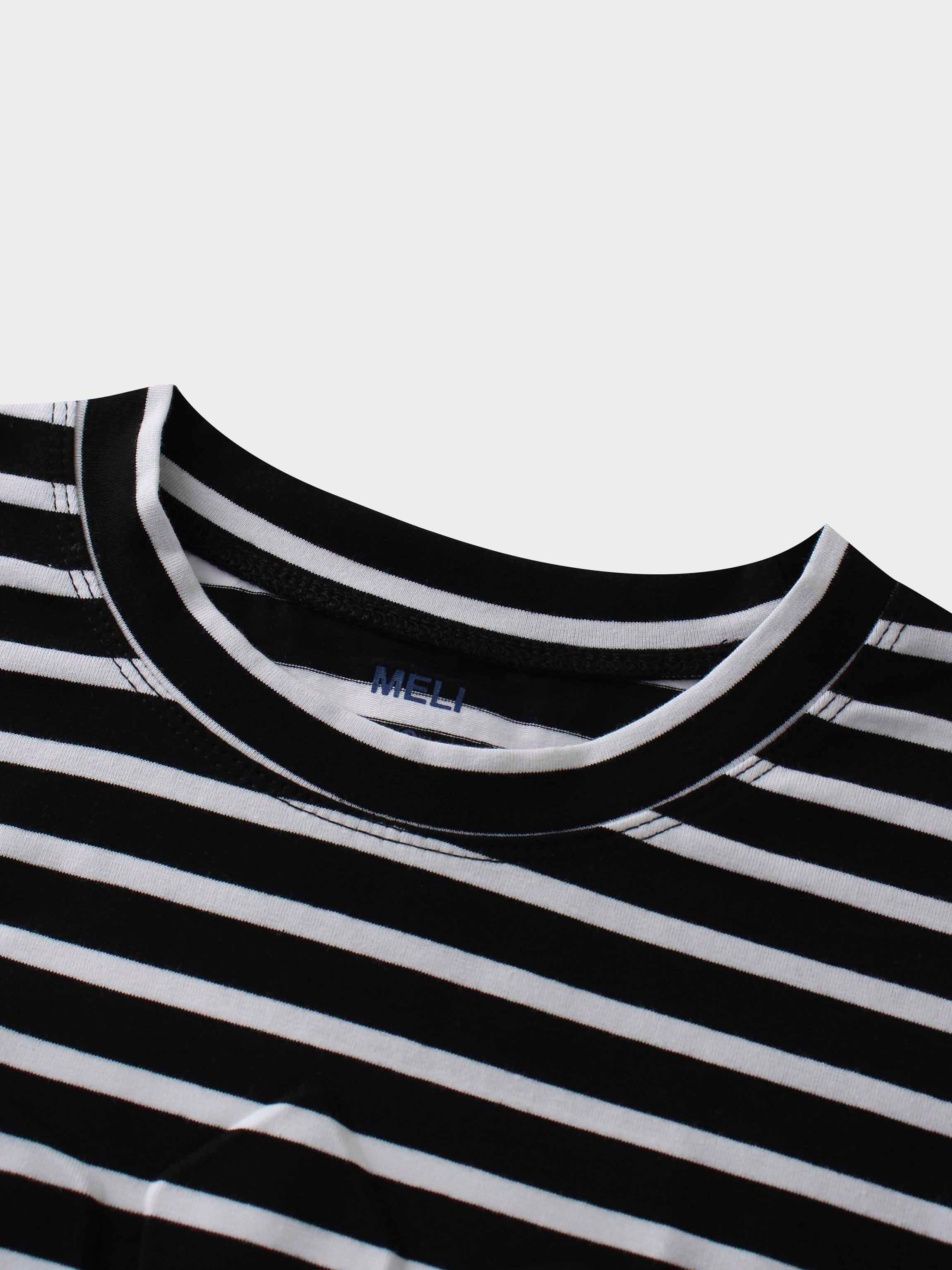 Crown Embossed T-Shirt-Black/White