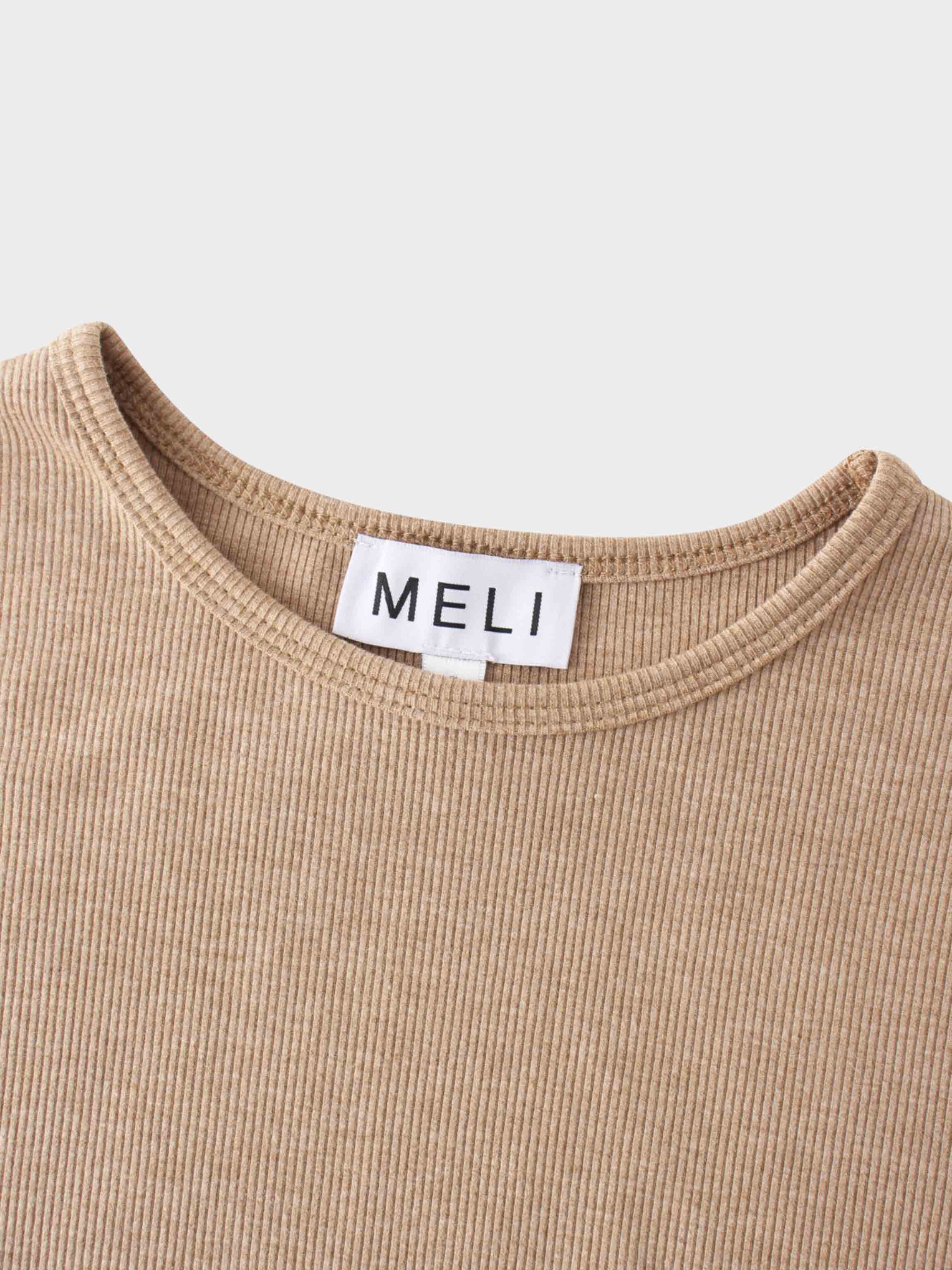 Ribbed Sleeveless Maxi Dress-Heathered Oatmeal