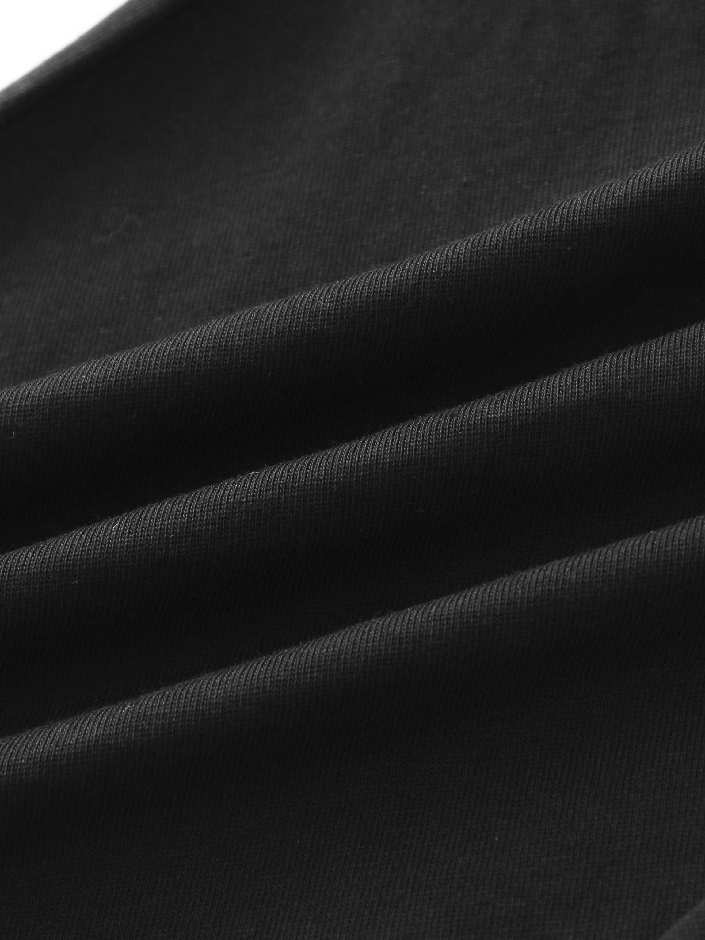 Tie Knot Tee-Black