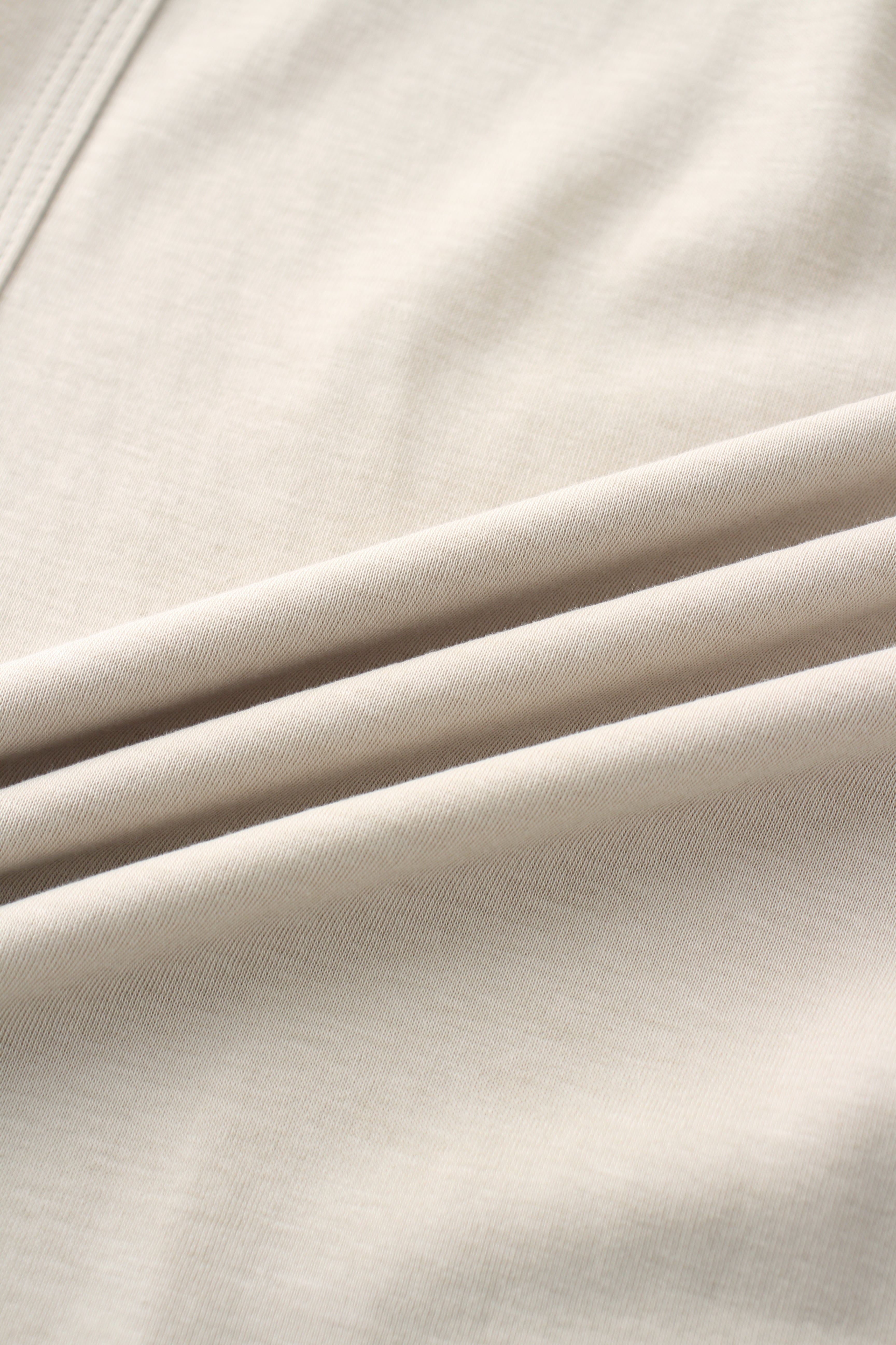 Drawstring Pocket T-Shirt Skirt-Stone