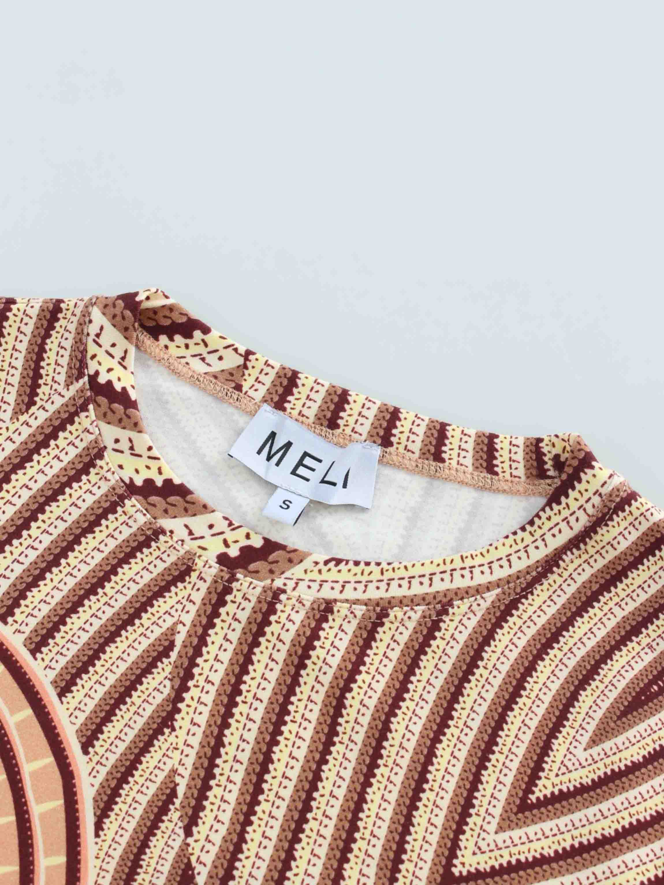 Printed Modal Tee-Spirogeo
