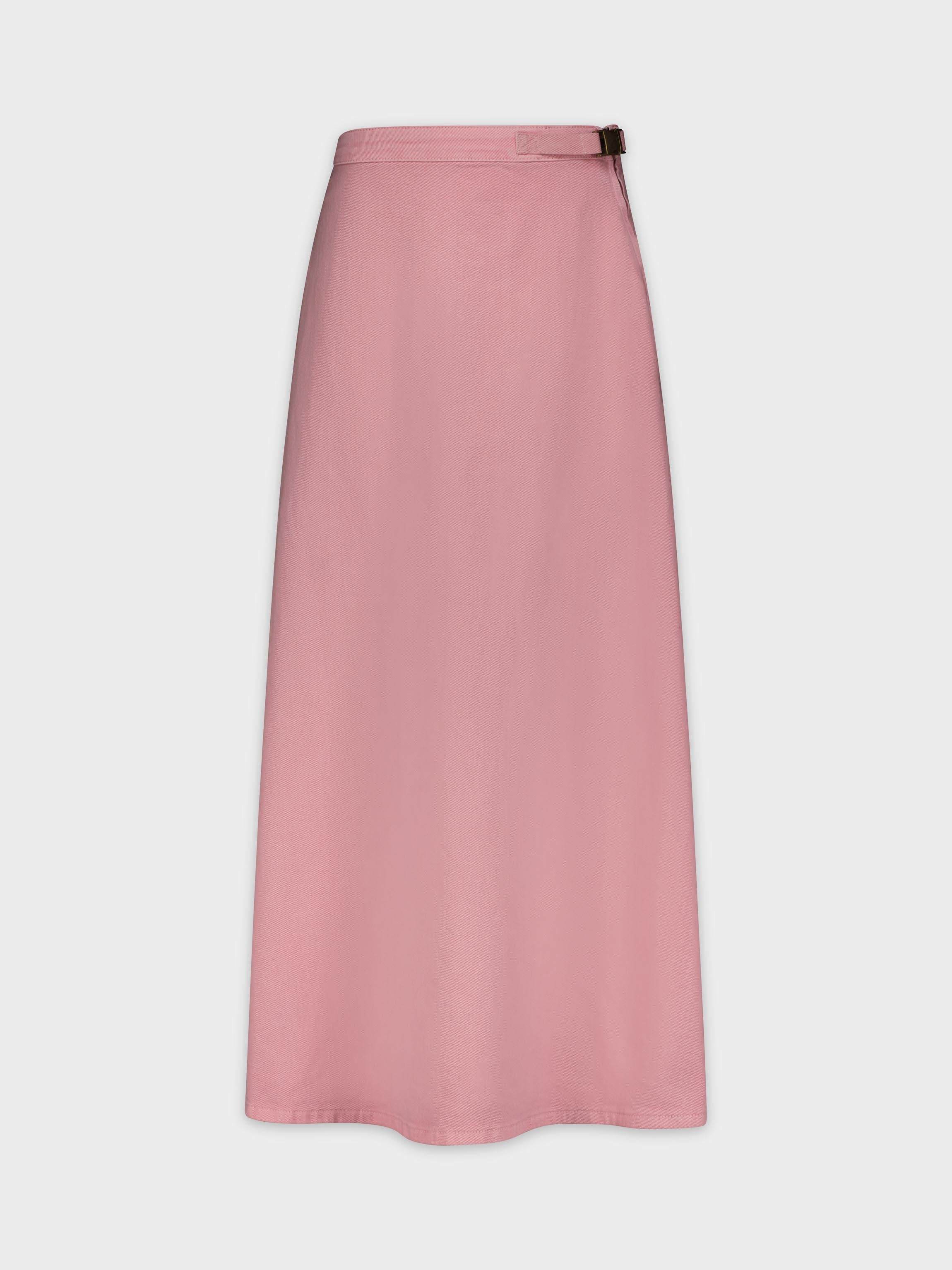 aline denim skirt-pink - fame on central