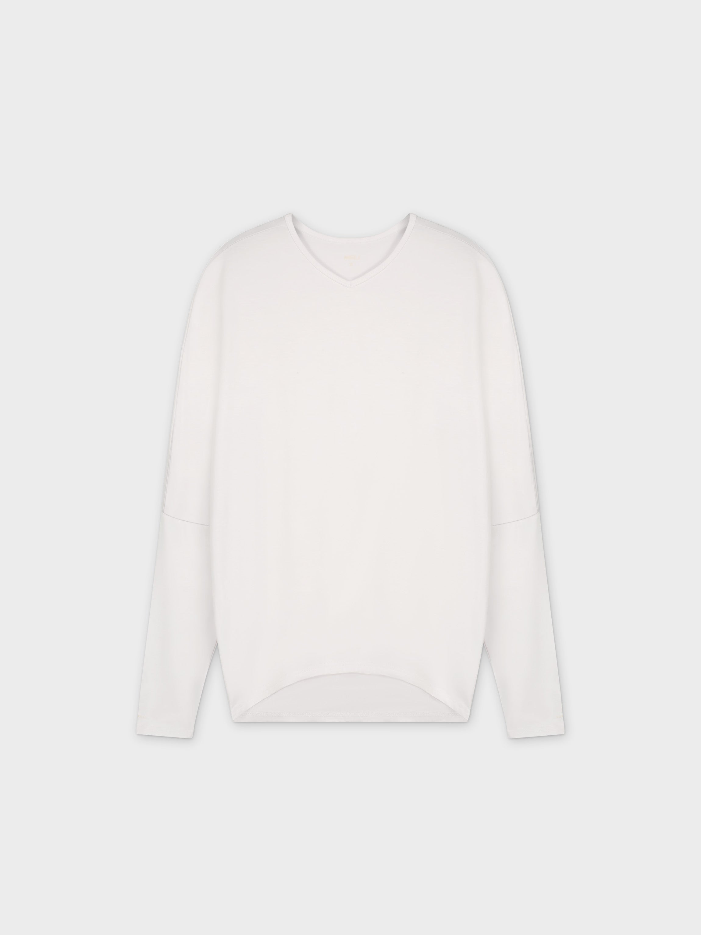 FLAT DOLMAN-WHITE