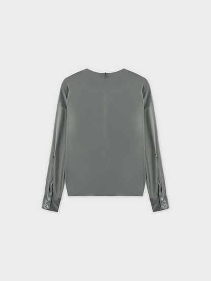Satin Top-Sage