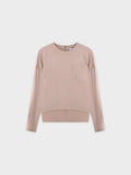 Satin Top-Blush