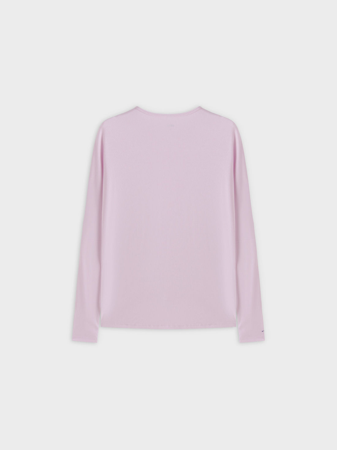 Crew Ribbed Dolman-Lavender