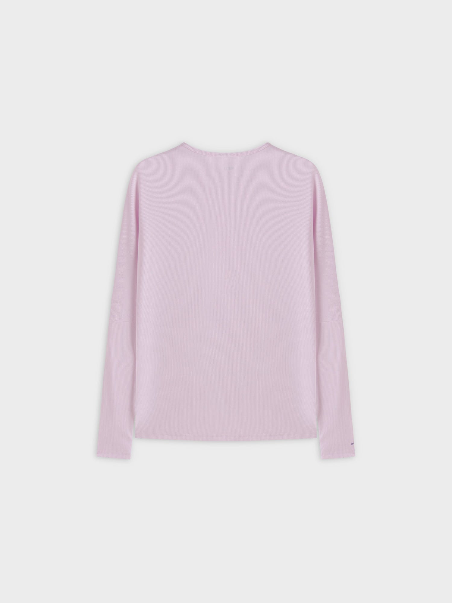 Crew Ribbed Dolman-Lavender