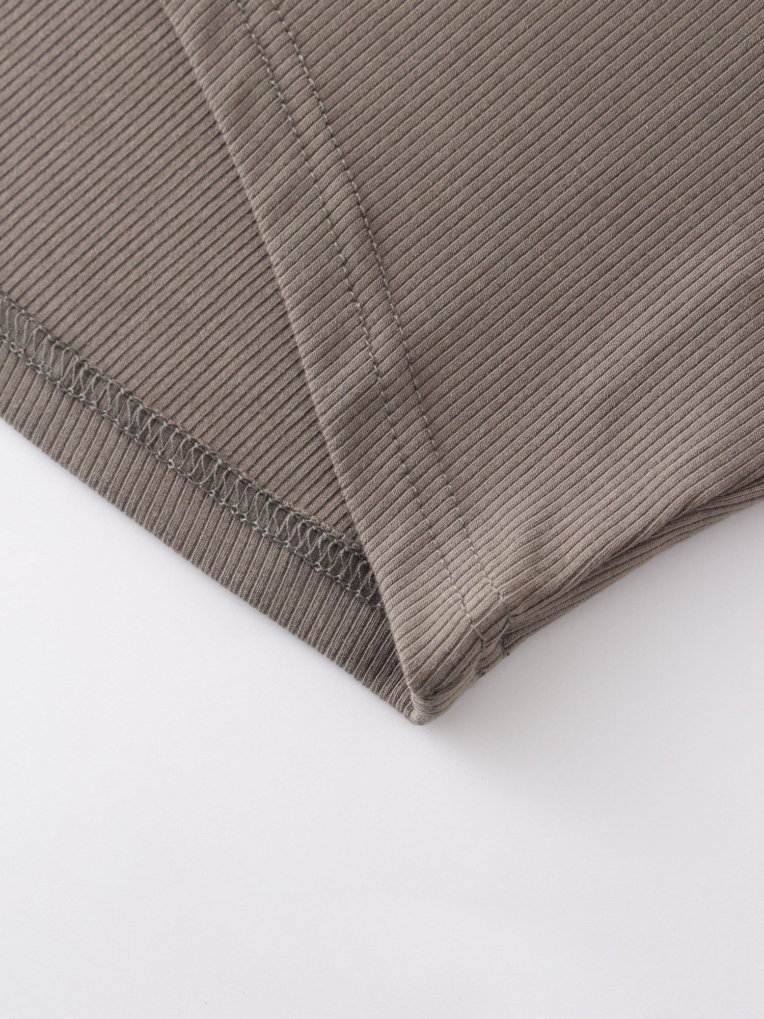 Crew Ribbed Dolman-Olive