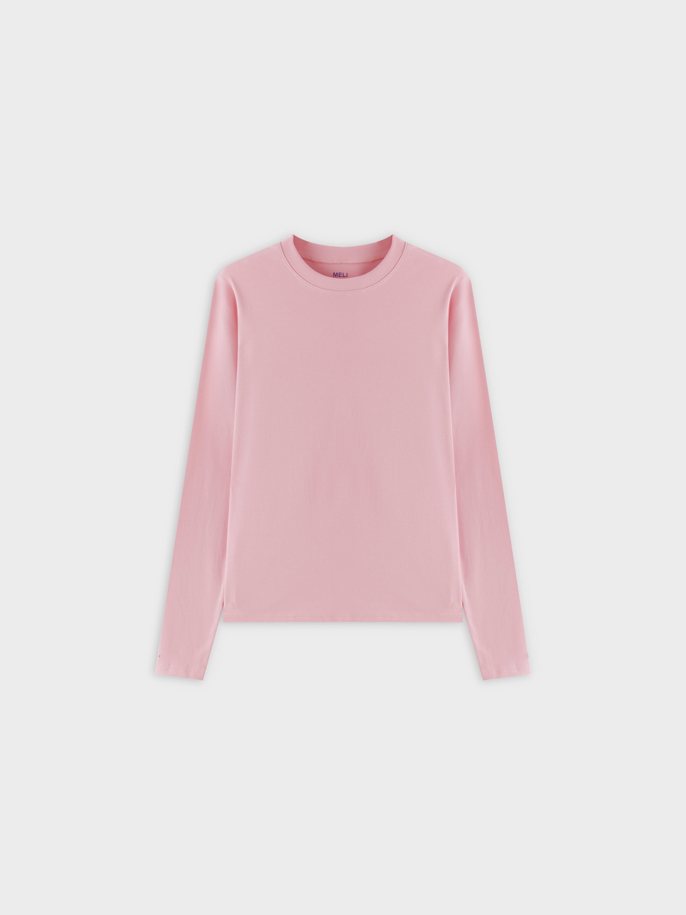 CLASSIC TEE LONG SLEEVE-LIGHT PINK