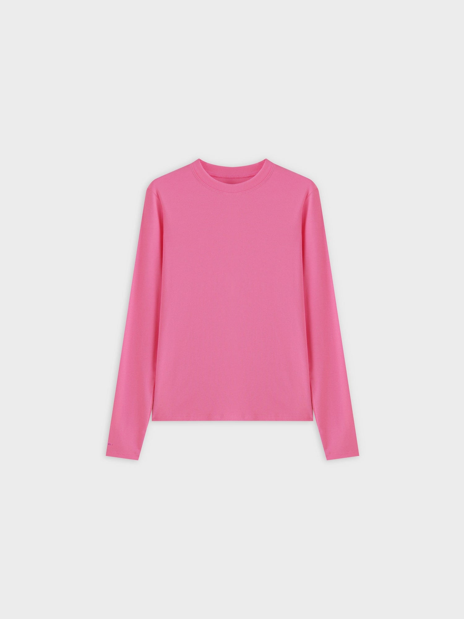 CLASSIC TEE LONG SLEEVE-BRIGHT PINK