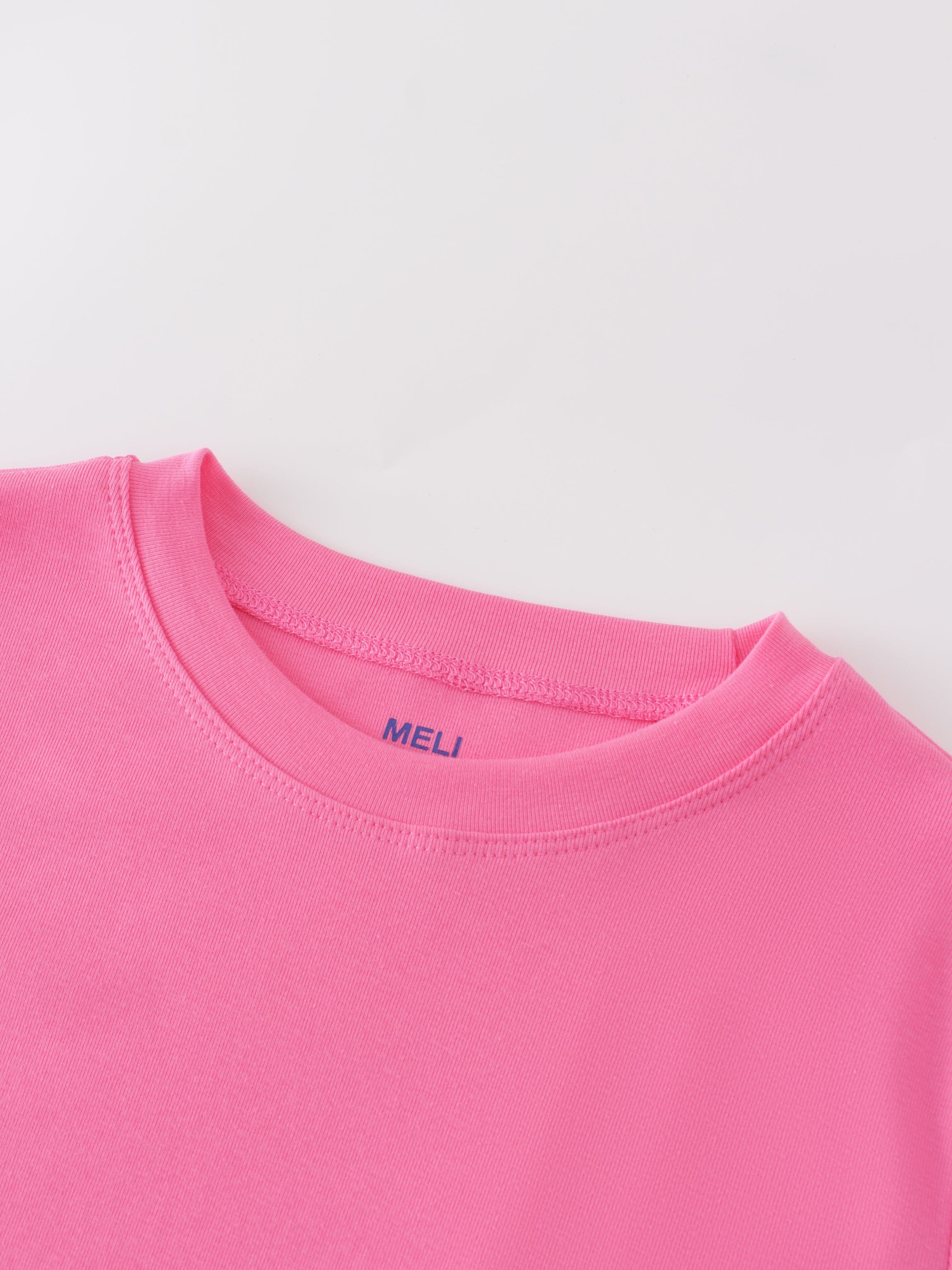 CLASSIC TEE LONG SLEEVE-BRIGHT PINK