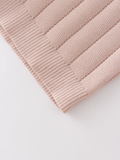 Silky Knit Cropped Cardigan-Tan