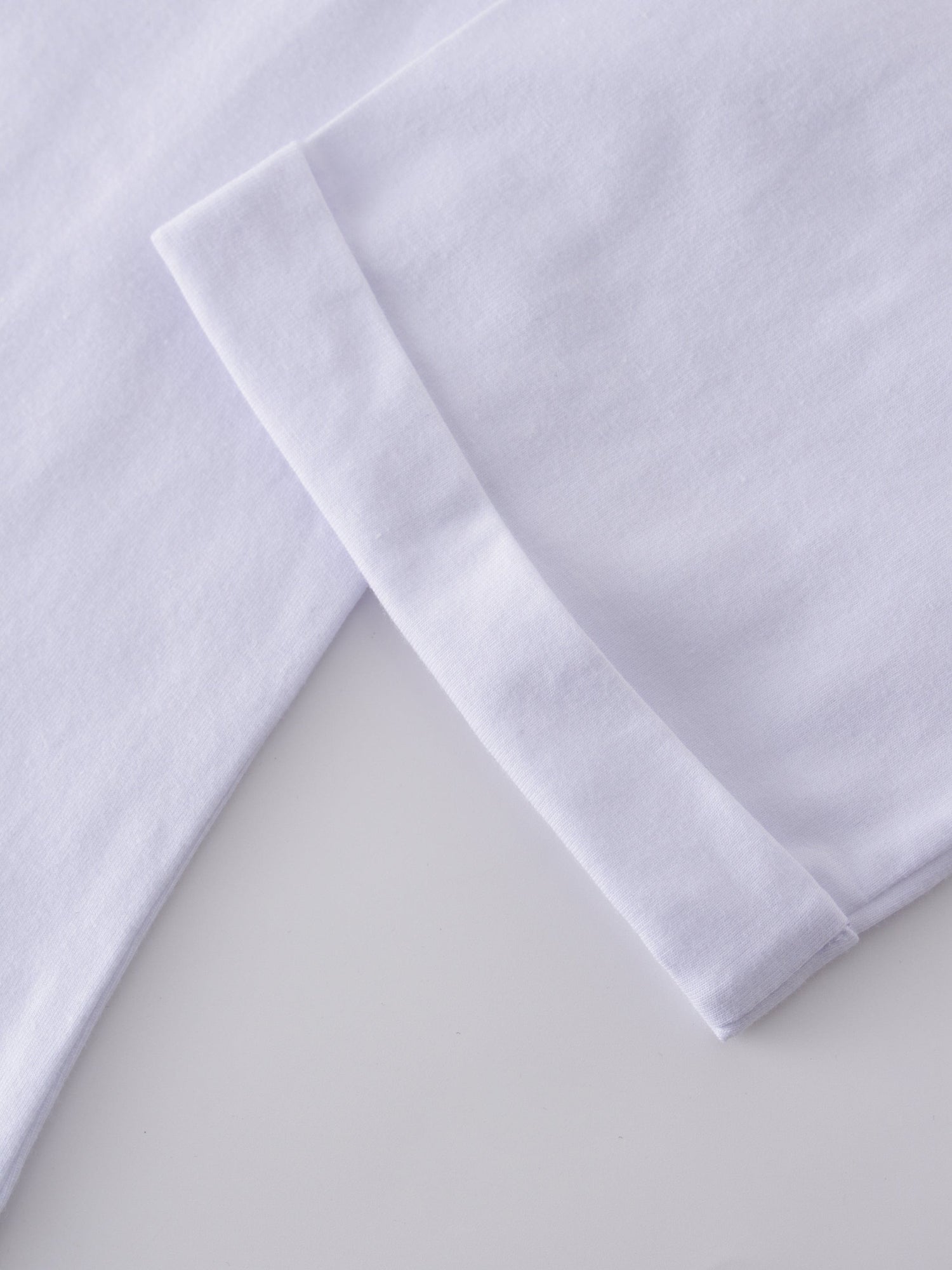 Pocket Tab Tee-White/Navy