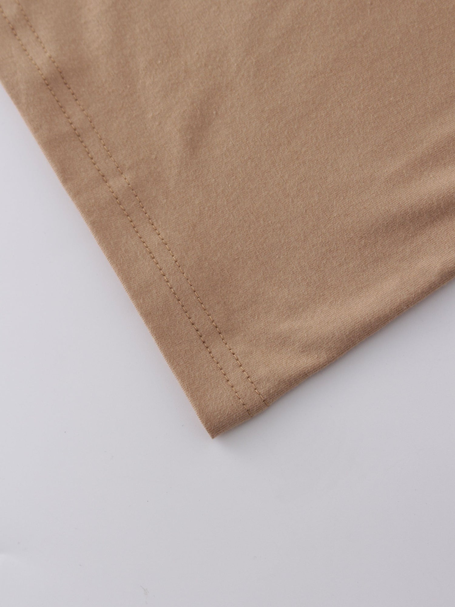 Pocket Tab Tee-Tan/Black