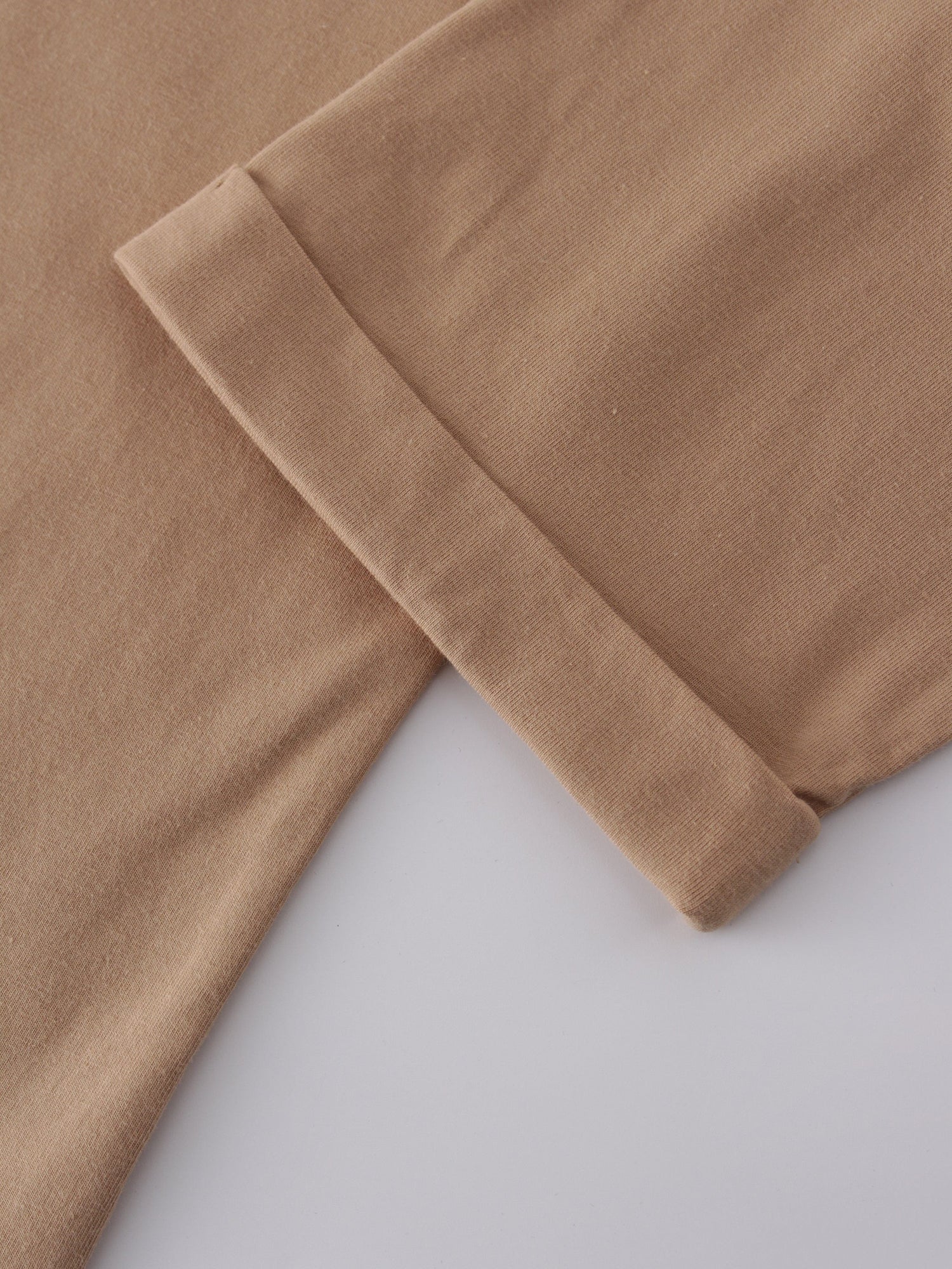 Pocket Tab Tee-Tan/Black