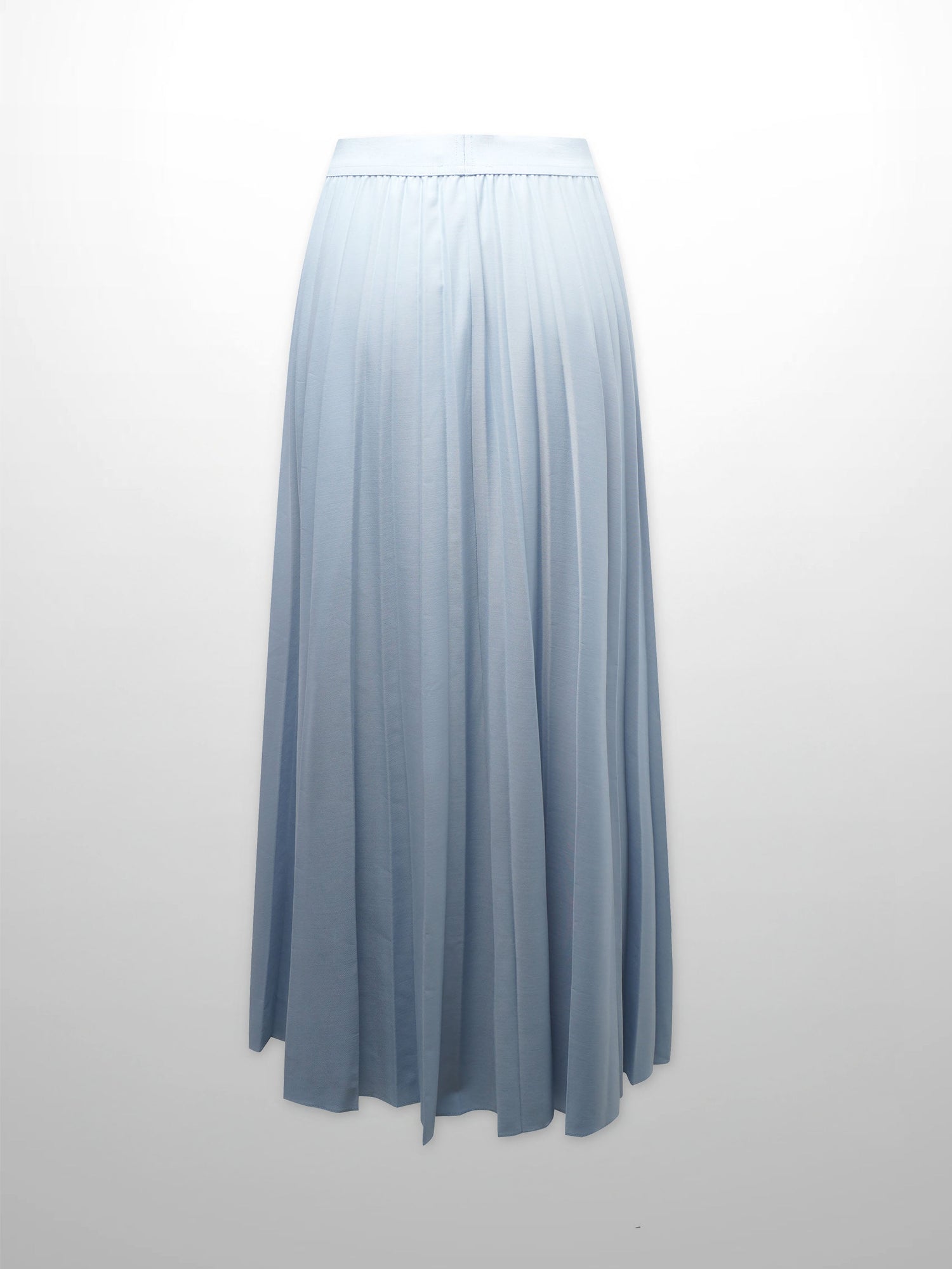 PLEATED SKIRT 37"-POWDER BLUE