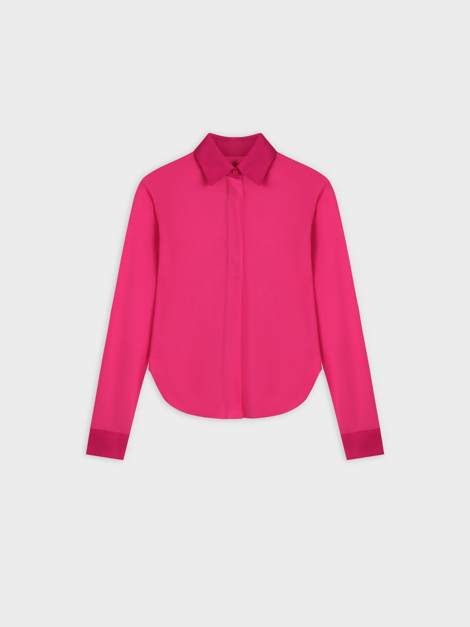 T-SHIRT BLOUSE-HOT PINK