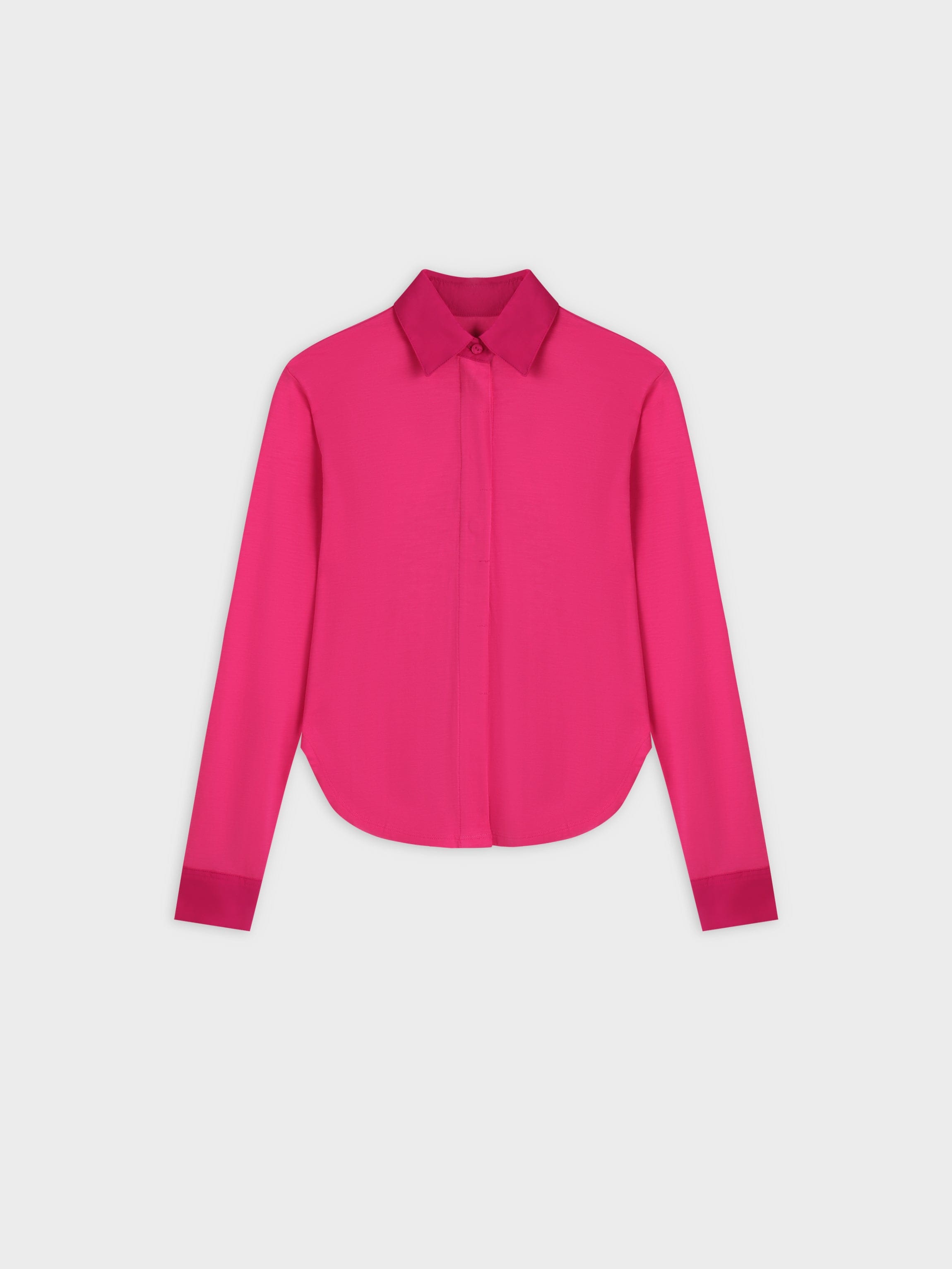 T-SHIRT BLOUSE-HOT PINK