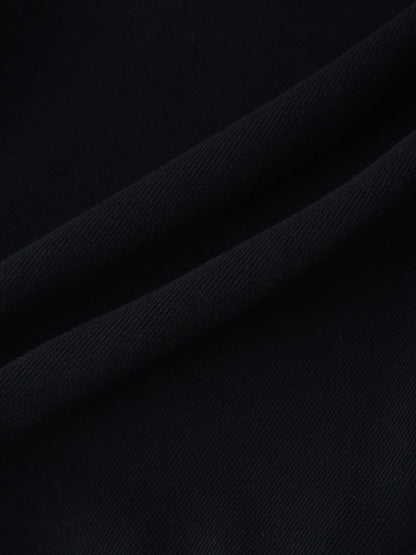 Double Tie Cardigan-Black