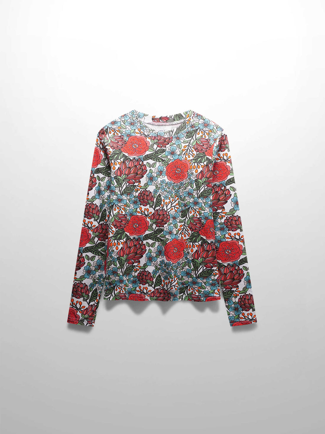 Basic Printed T-shirt-Tropical Paradise