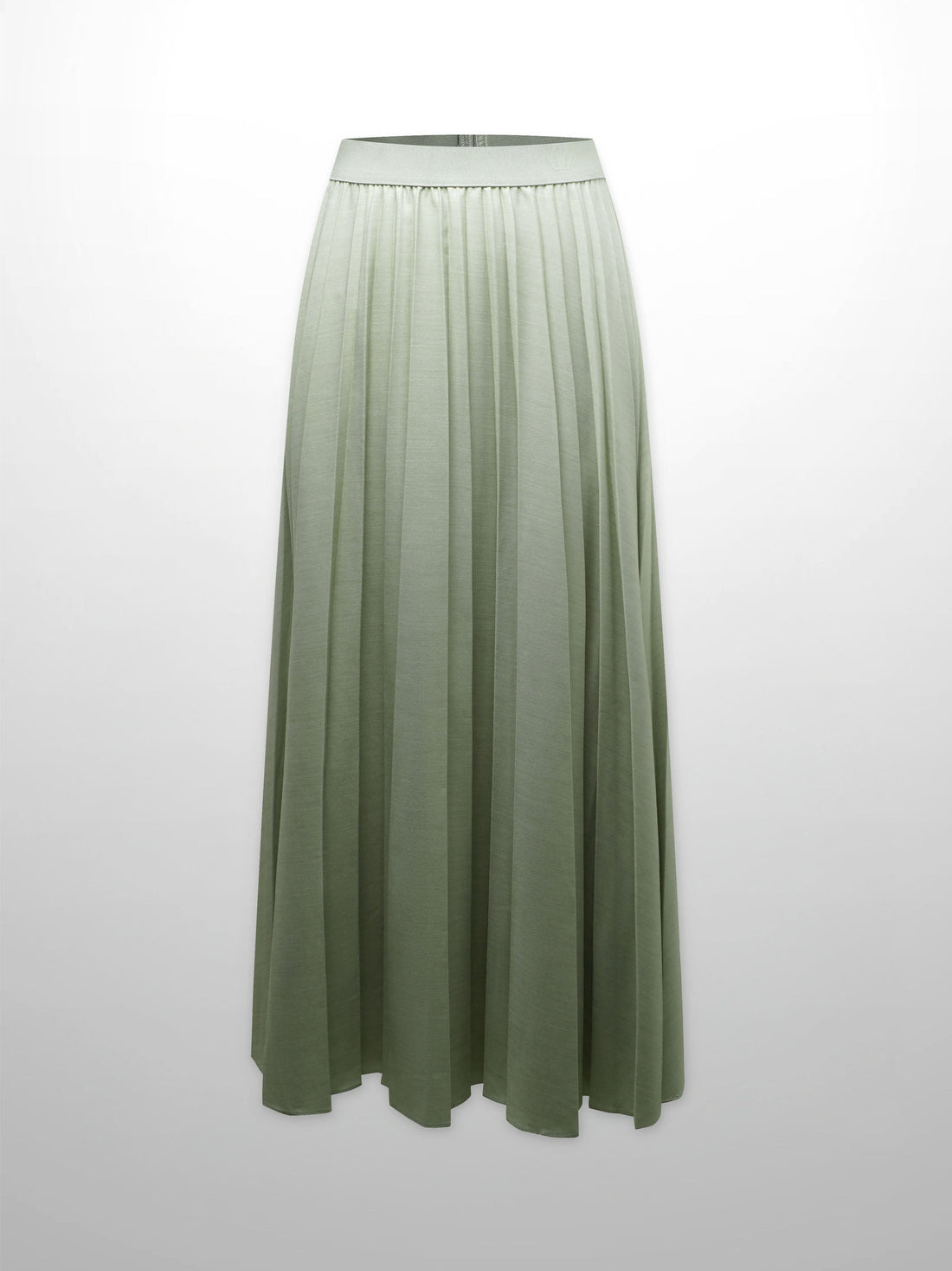 PLEATED SKIRT 37"-SAGE GREEN