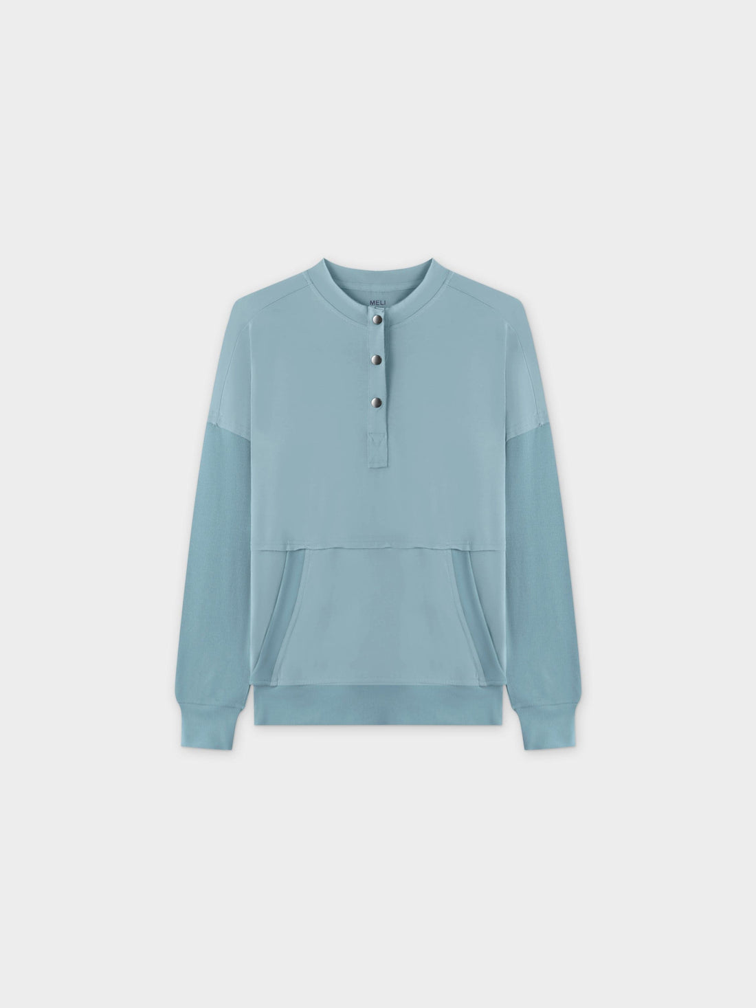 POCKET TEE-AQUA