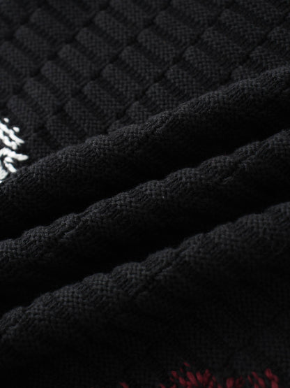 Golden Sun Sweater-Black
