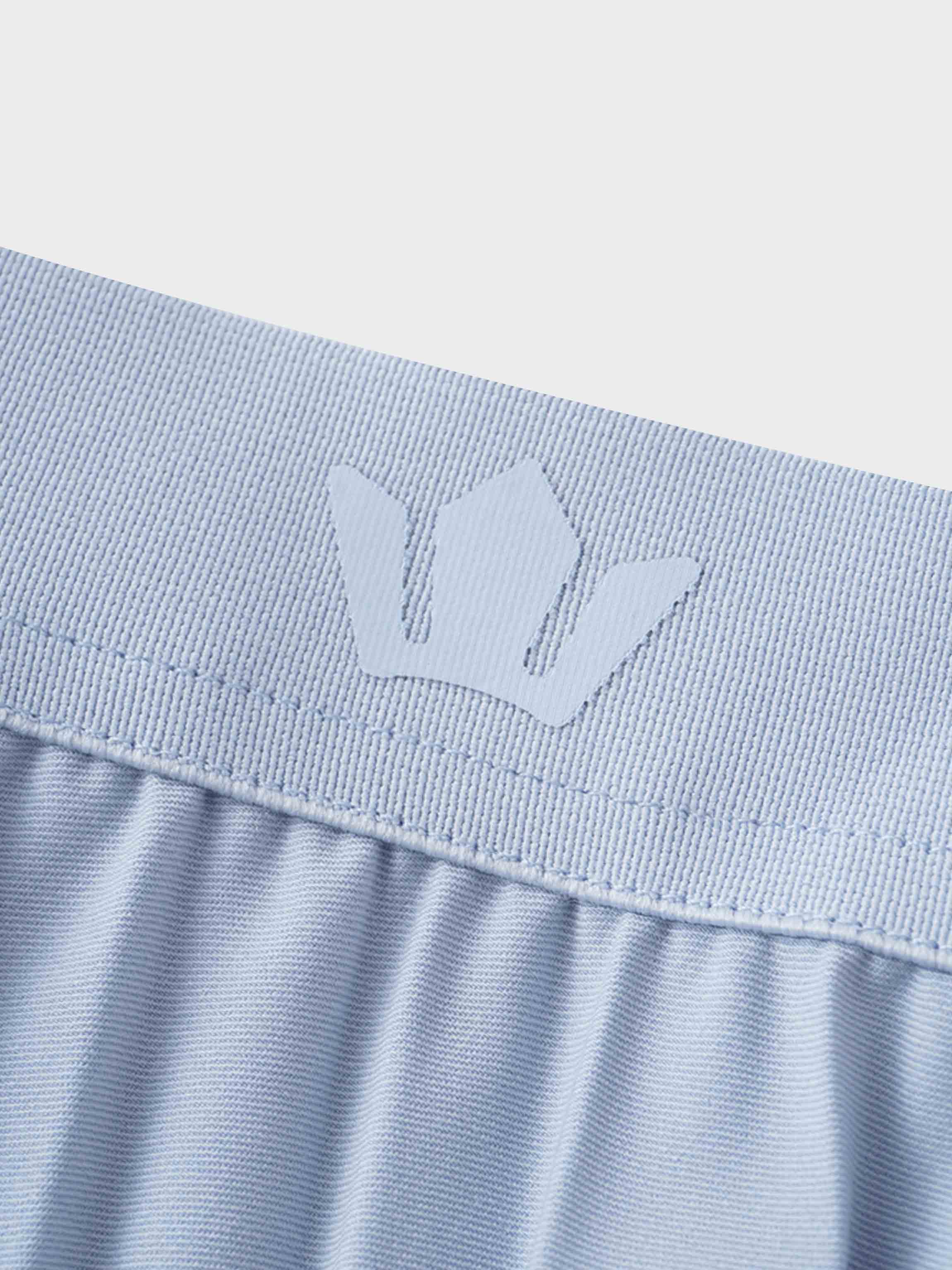 PLEATED SKIRT 35"-POWDER BLUE