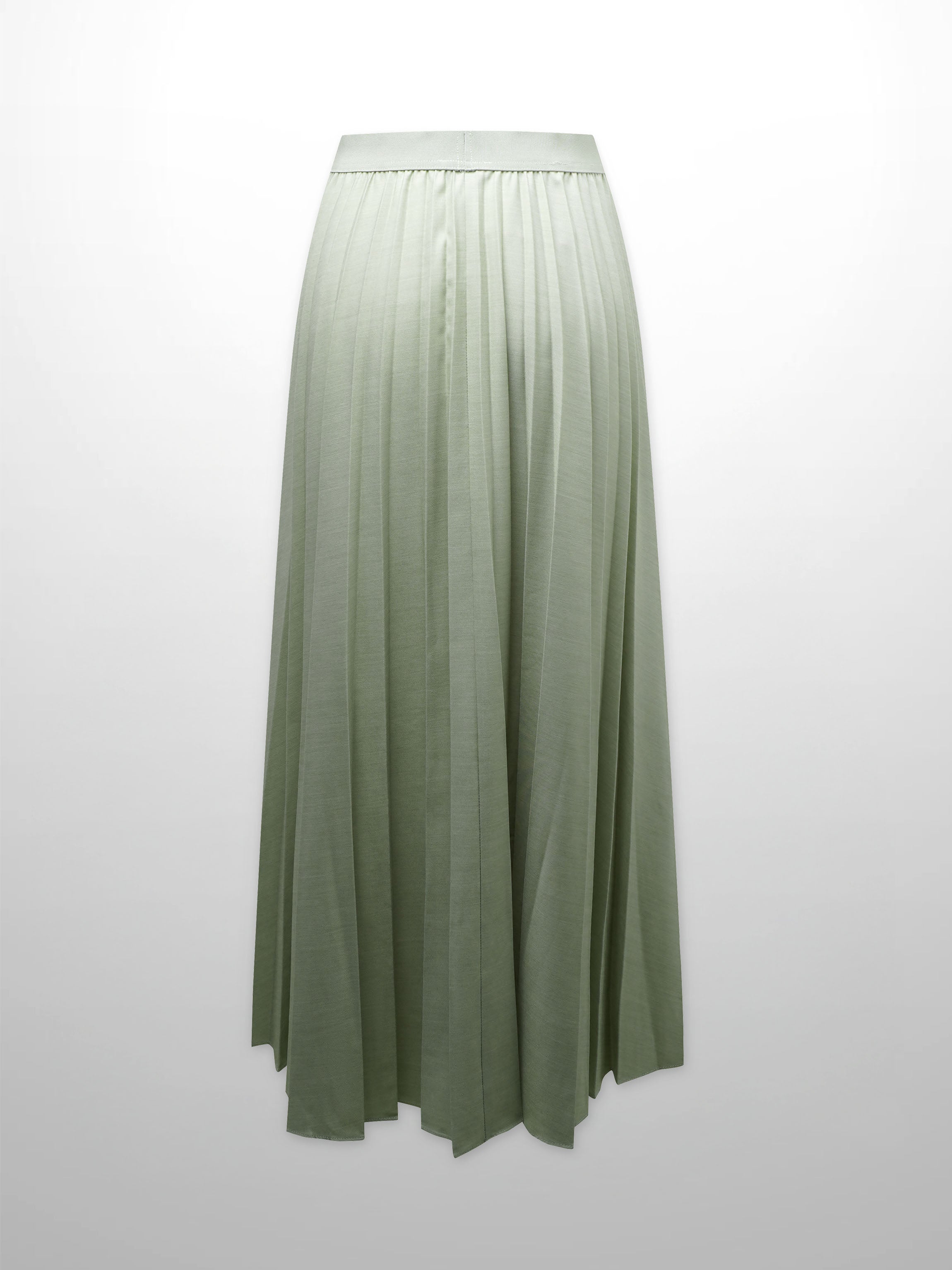 PLEATED SKIRT 37"-SAGE GREEN
