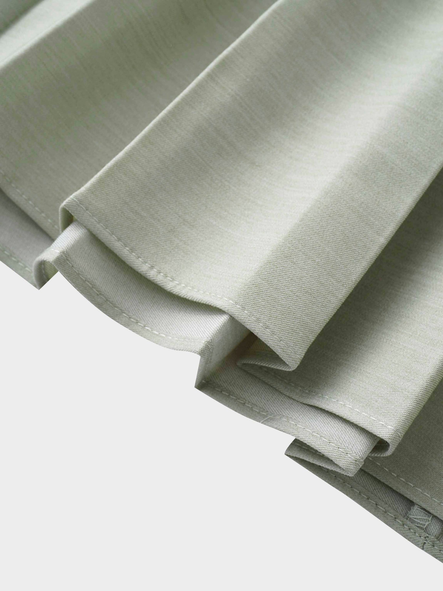 PLEATED SKIRT 37"-SAGE GREEN
