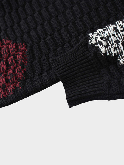 Golden Sun Sweater-Black