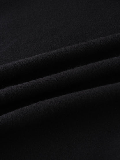Diamond Stud Design Sweater-Black