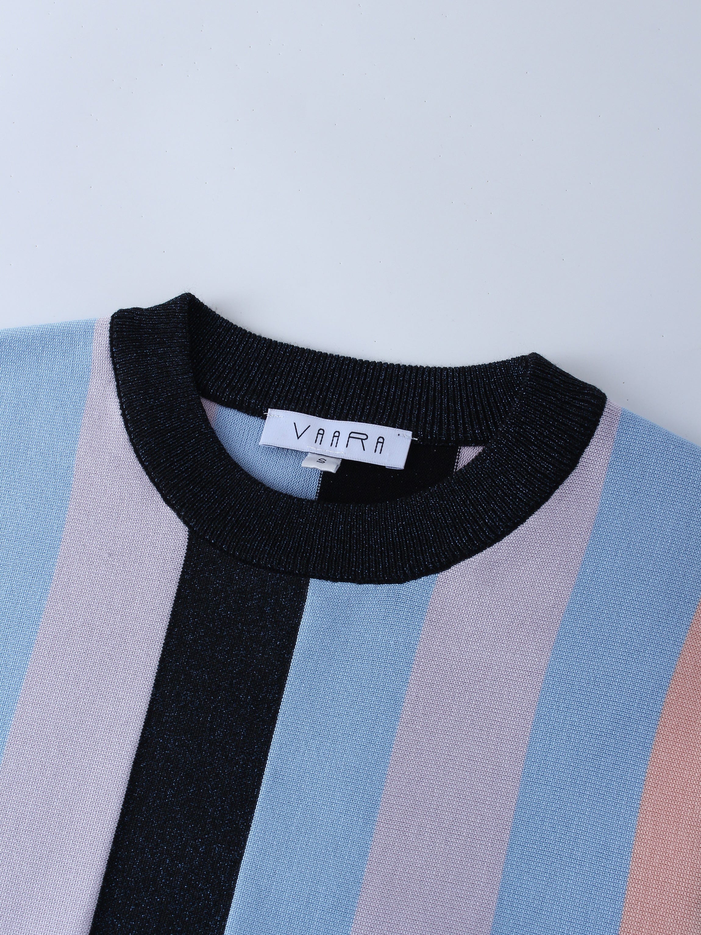 Striped Lurex Sweater-Multi