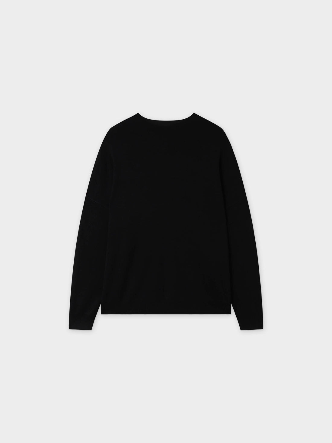 Oversized Soft Knit Sweater-Black