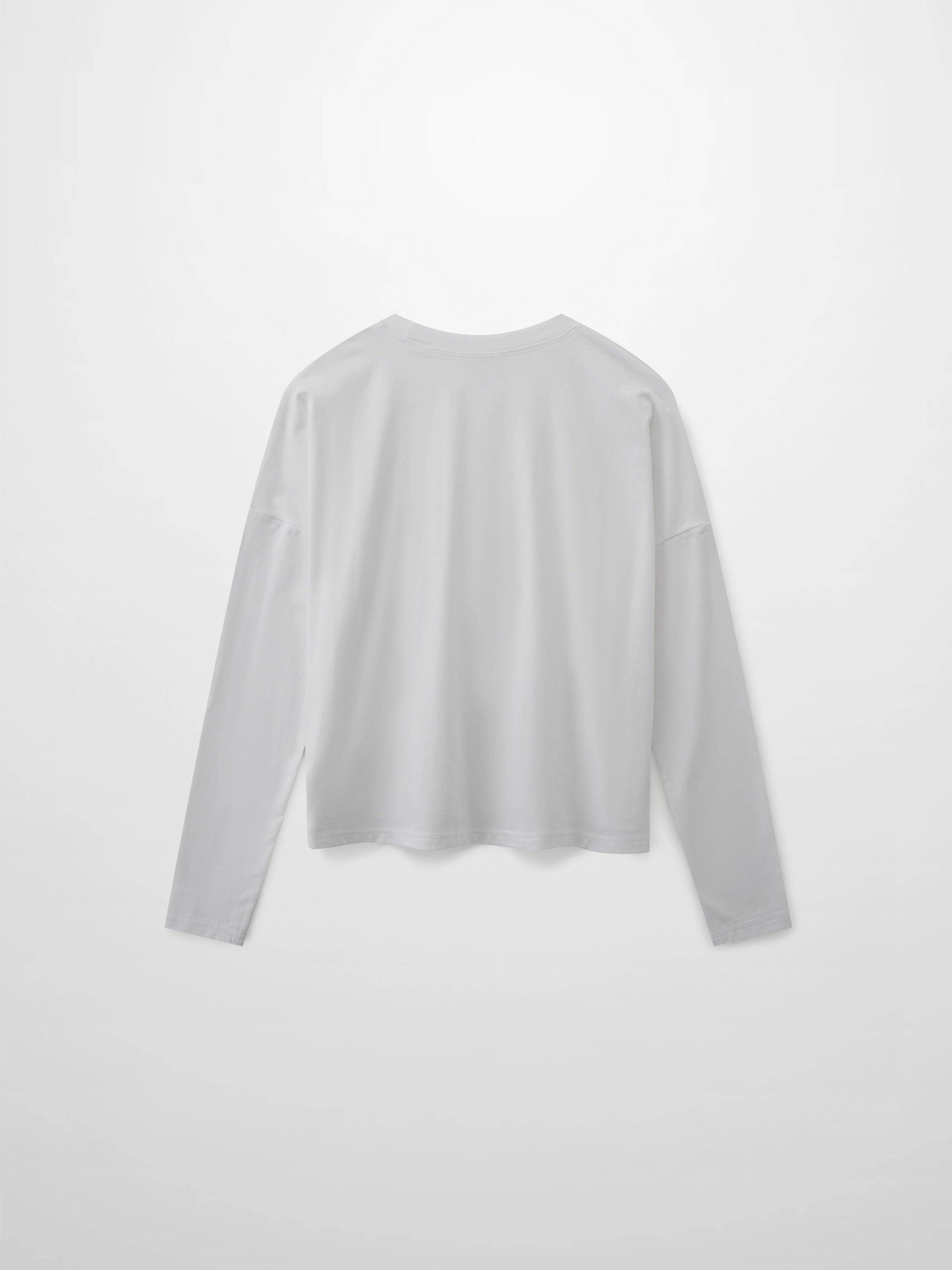 Crown Embossed T-Shirt-White